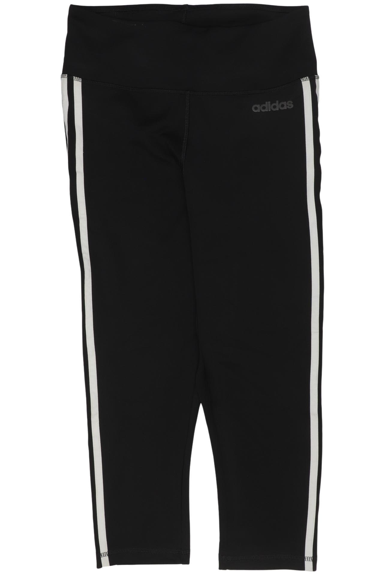 

adidas Damen Stoffhose, schwarz, Gr. 0