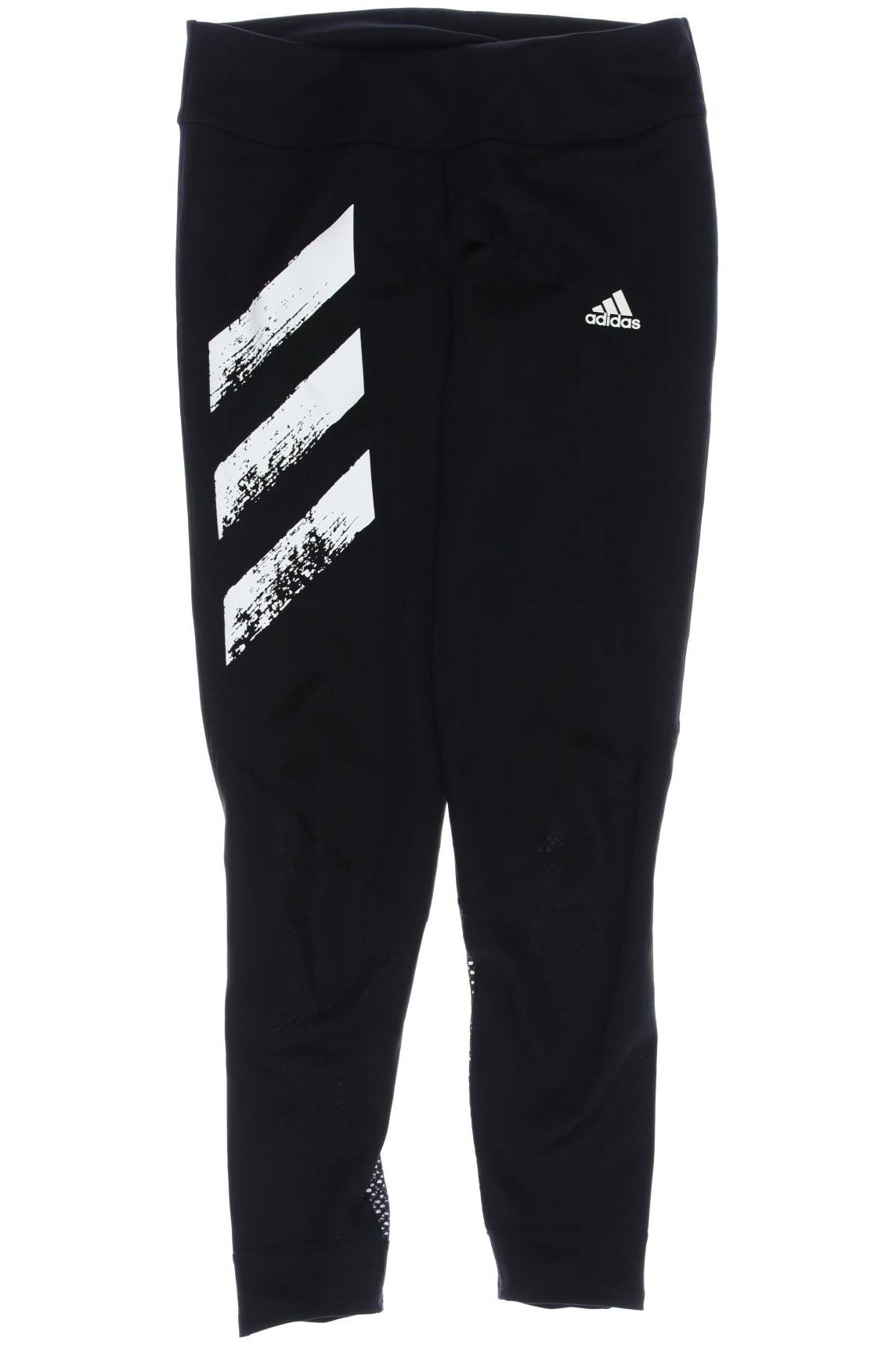 

adidas Damen Stoffhose, schwarz, Gr. 0