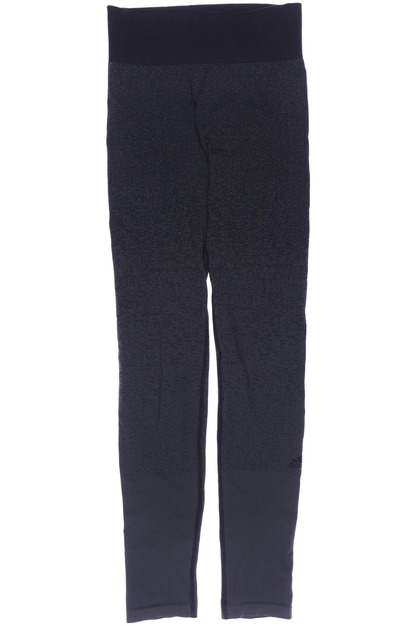 

adidas Damen Stoffhose, grau, Gr. 0