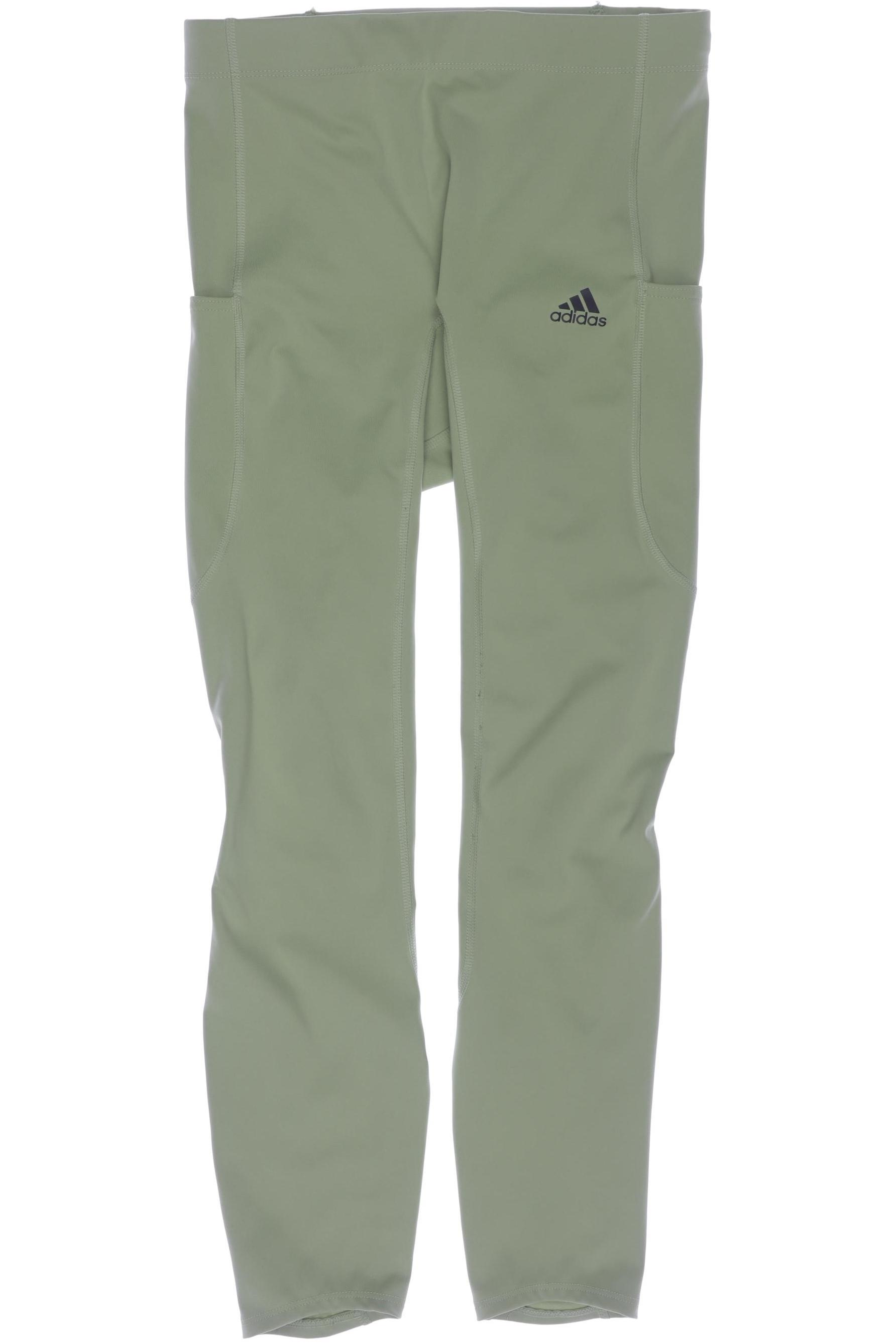

adidas Damen Stoffhose, hellgrün, Gr. 0