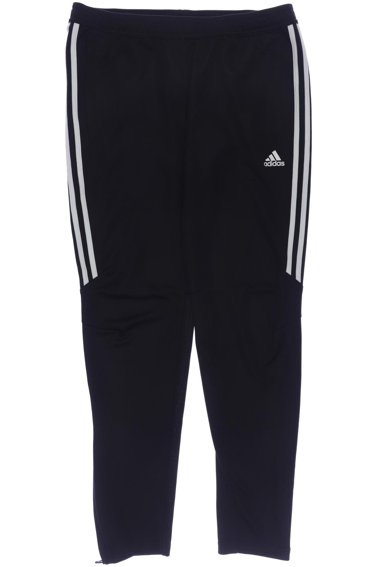 

adidas Damen Stoffhose, schwarz, Gr. 0