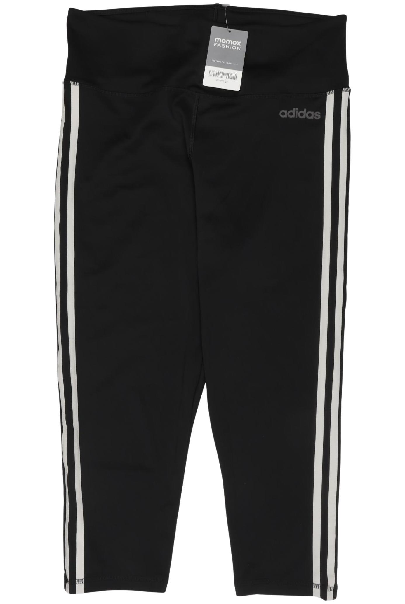 

adidas Damen Stoffhose, schwarz, Gr. 0