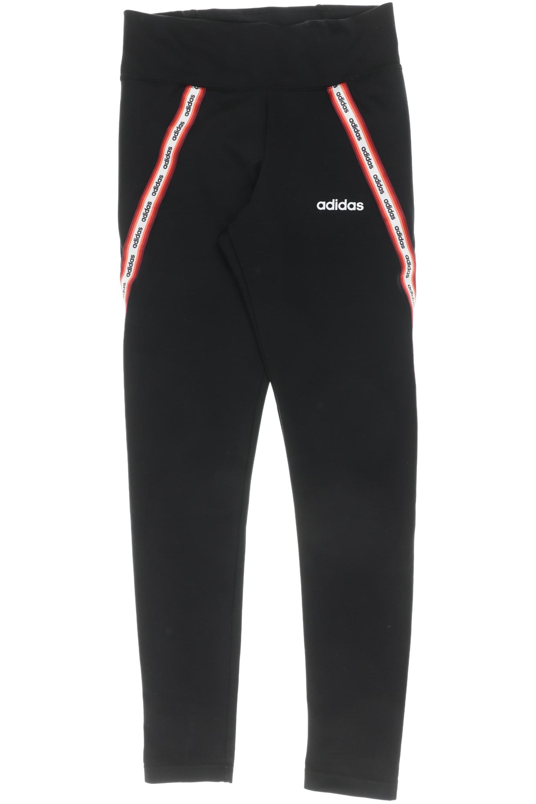 

adidas Damen Stoffhose, schwarz, Gr. 0