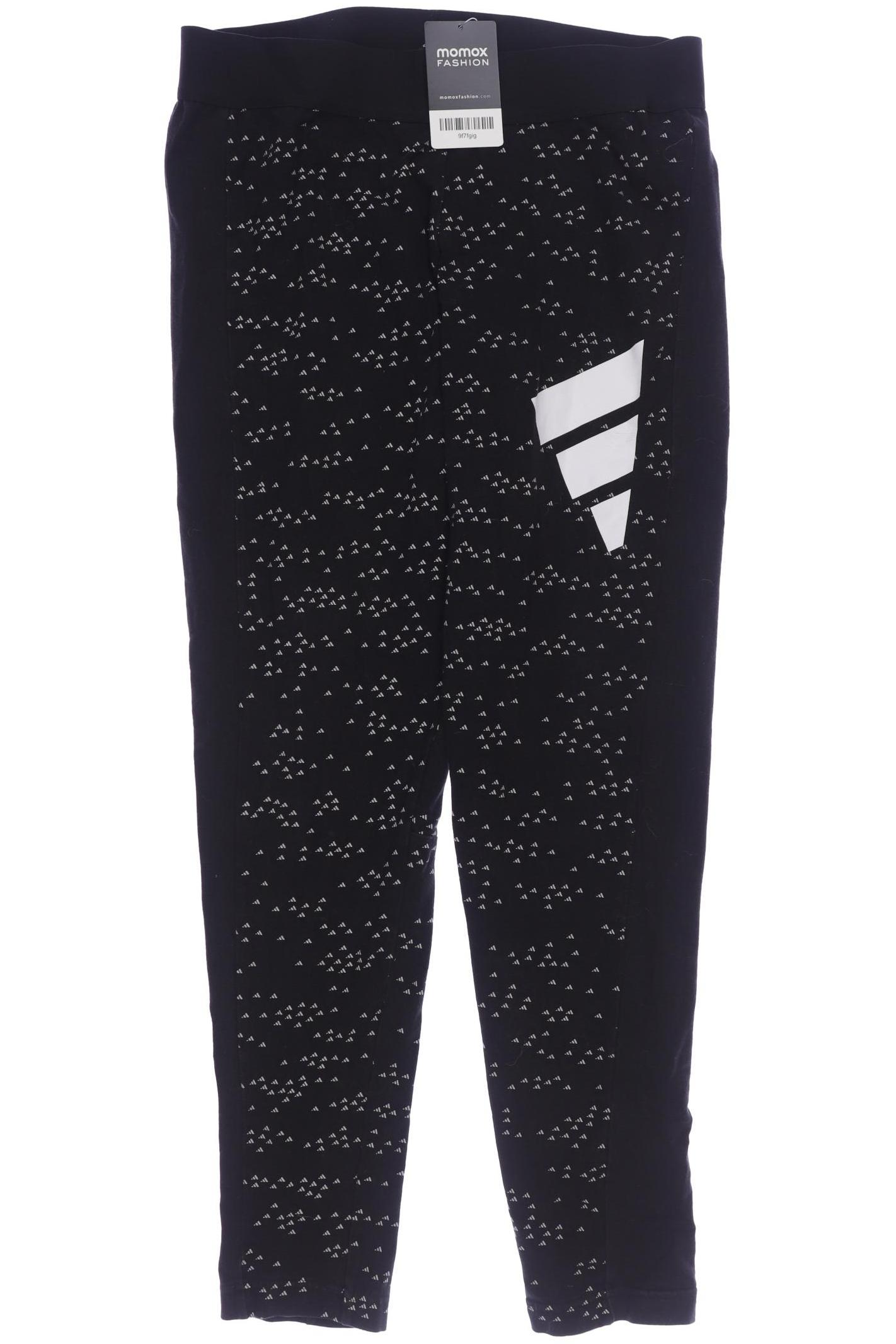 

adidas Damen Stoffhose, schwarz, Gr. 0