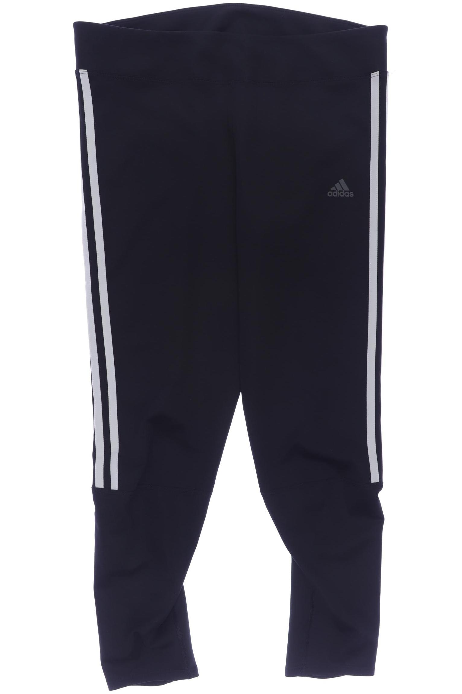 

adidas Damen Stoffhose, schwarz, Gr. 42