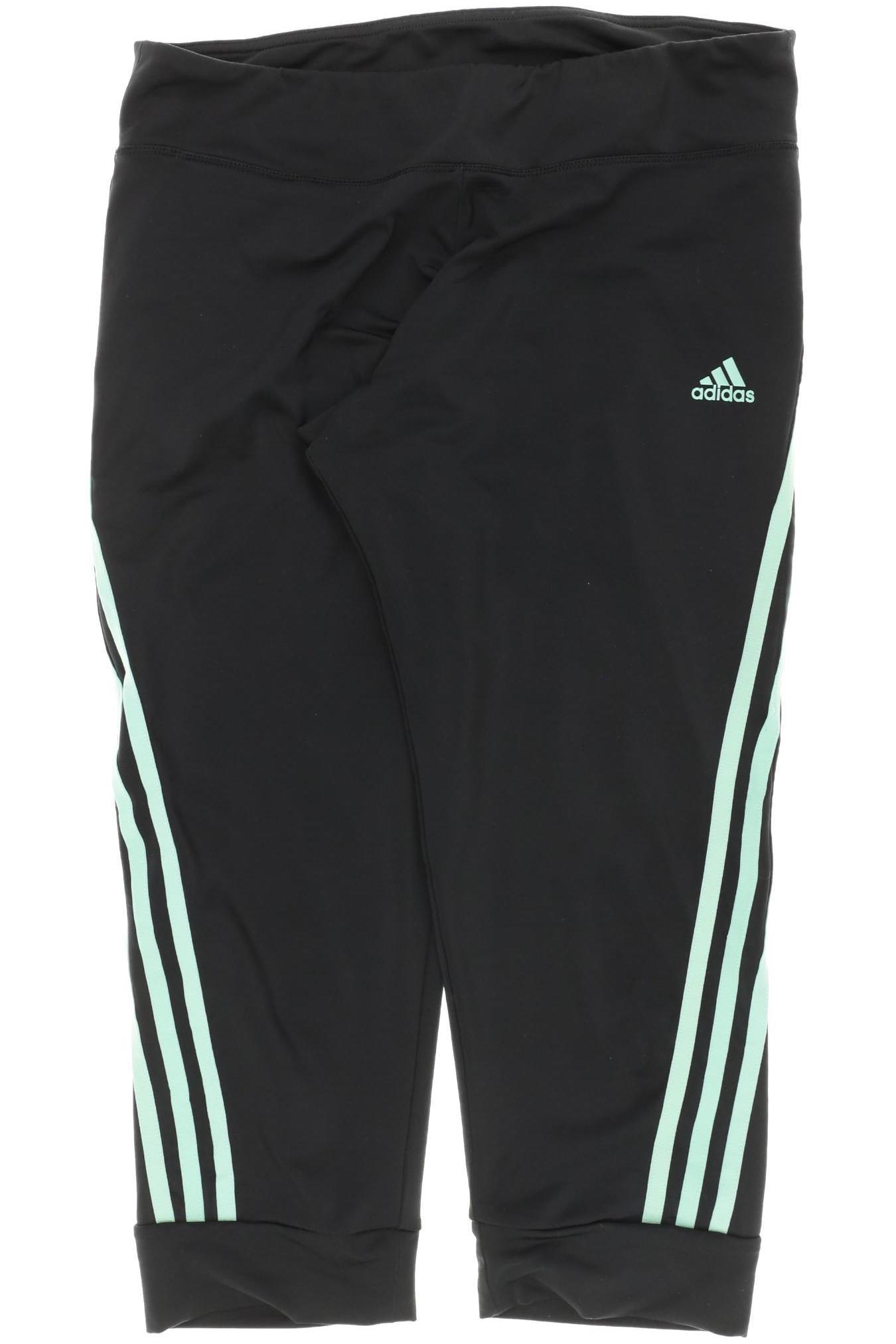 

adidas Damen Stoffhose, schwarz, Gr.