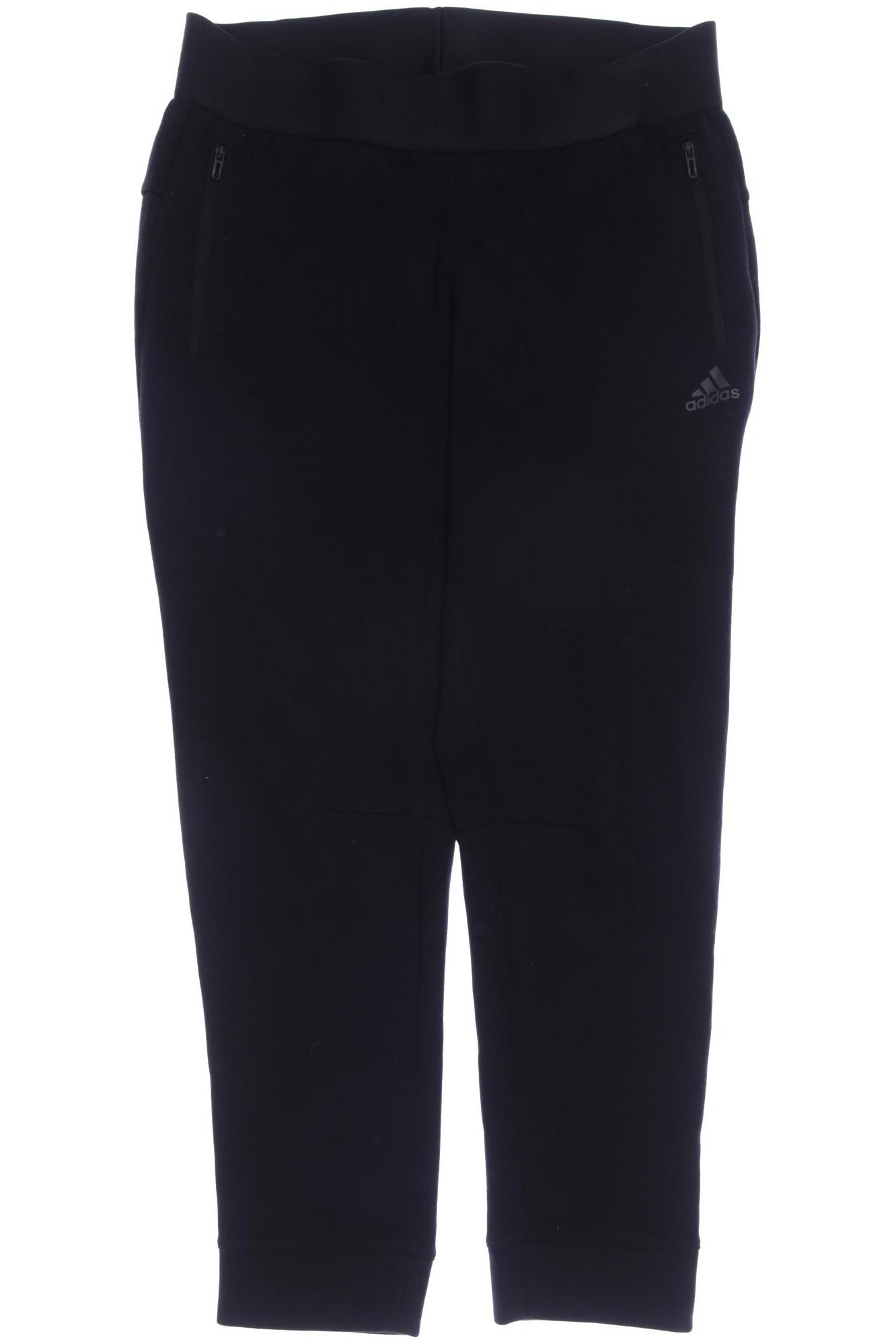 

adidas Damen Stoffhose, schwarz, Gr. 0