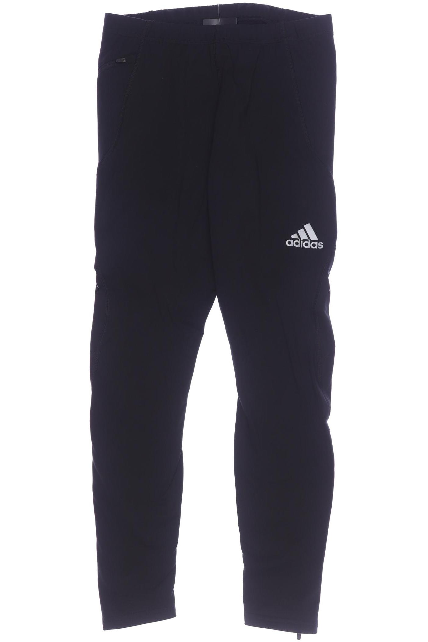 

adidas Damen Stoffhose, schwarz, Gr. 0
