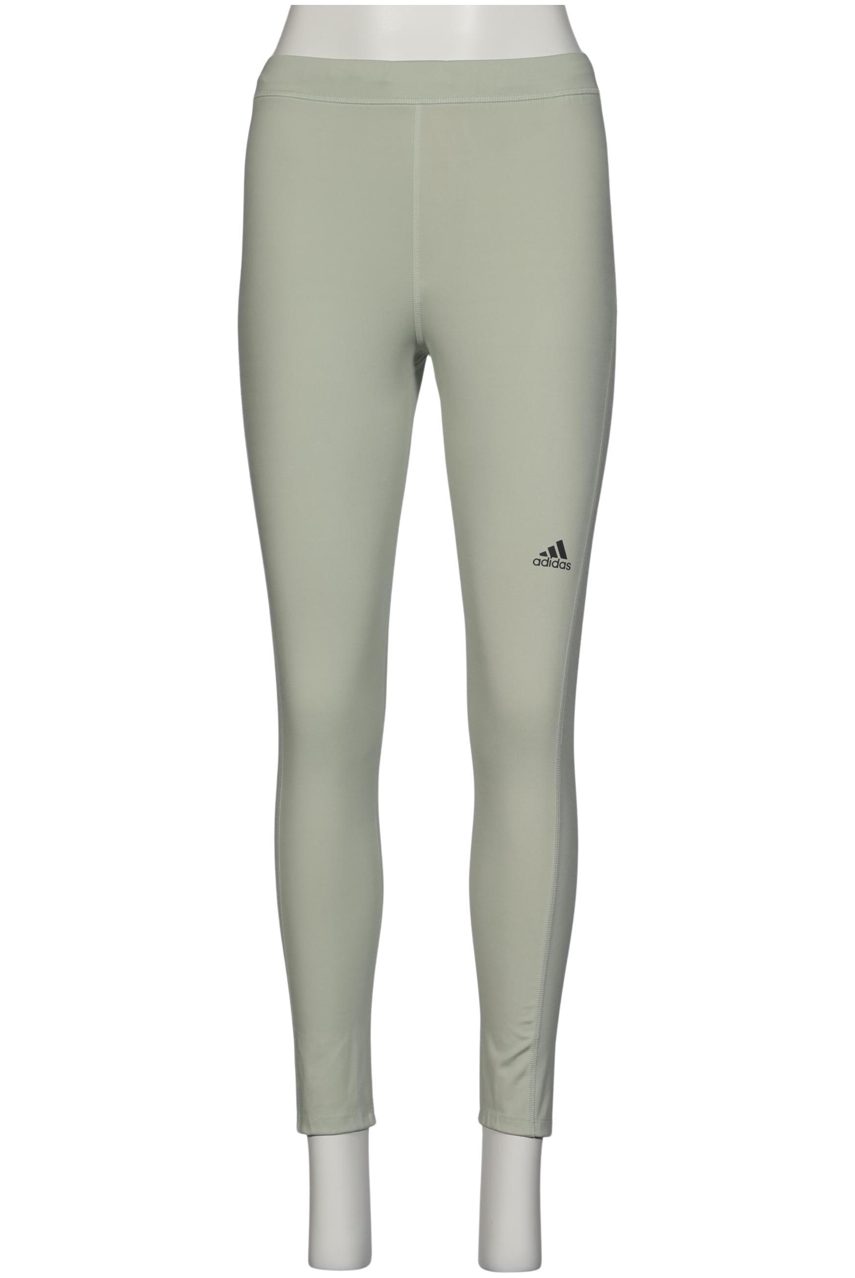 

adidas Damen Stoffhose, hellgrün, Gr. 0