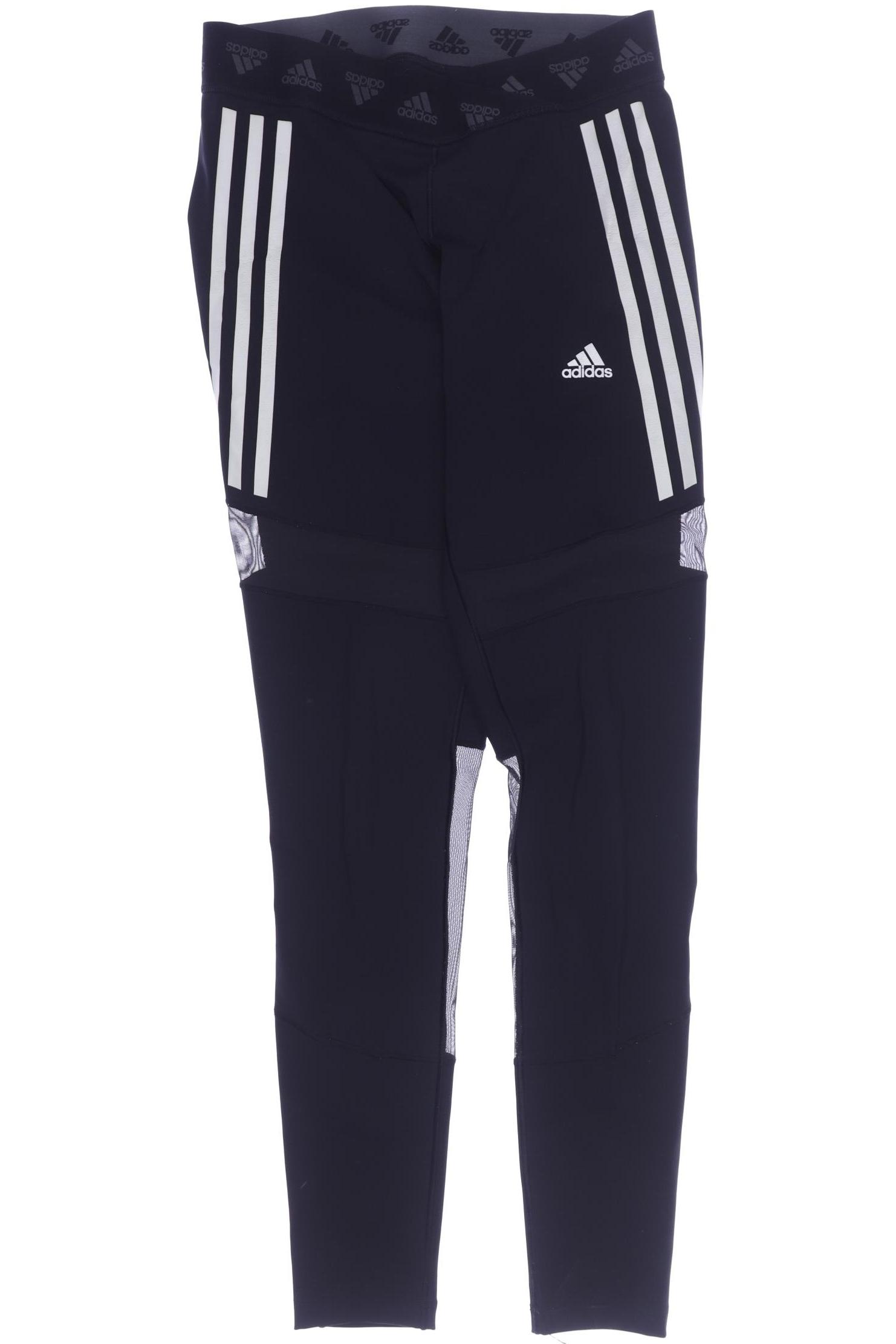 

adidas Damen Stoffhose, schwarz, Gr. 0