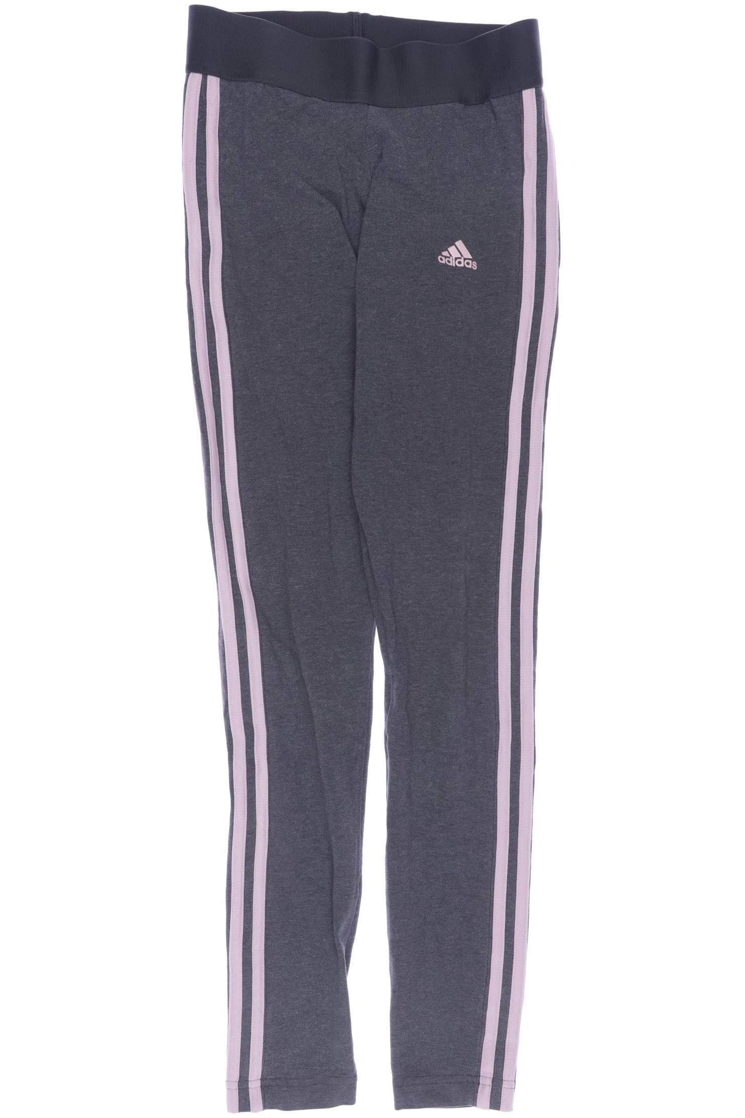 

adidas Damen Stoffhose, grau, Gr. 0