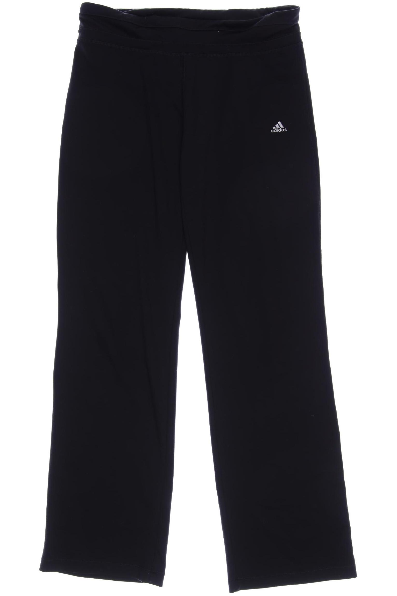 

adidas Damen Stoffhose, schwarz, Gr. 38