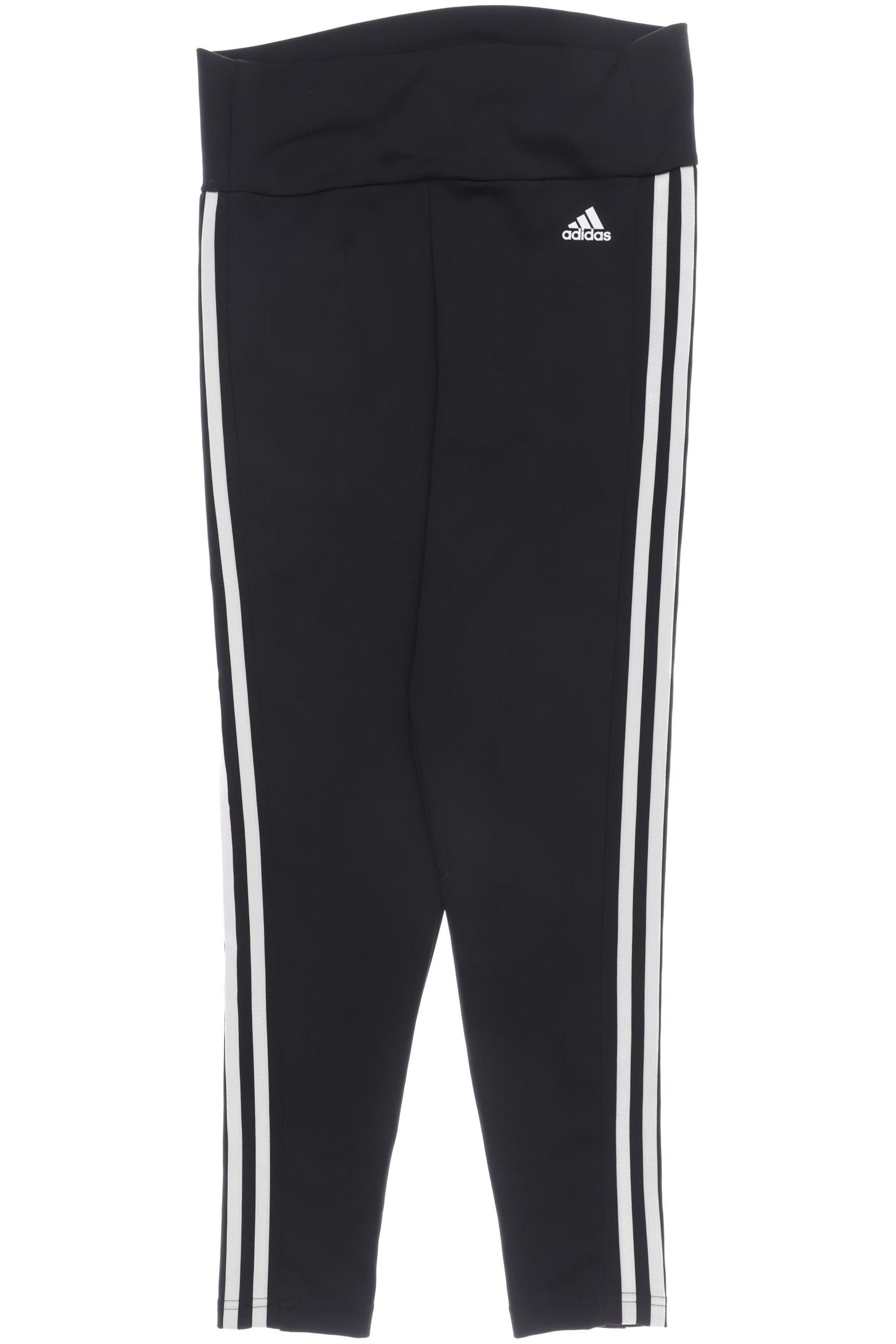 

adidas Damen Stoffhose, schwarz, Gr. 0