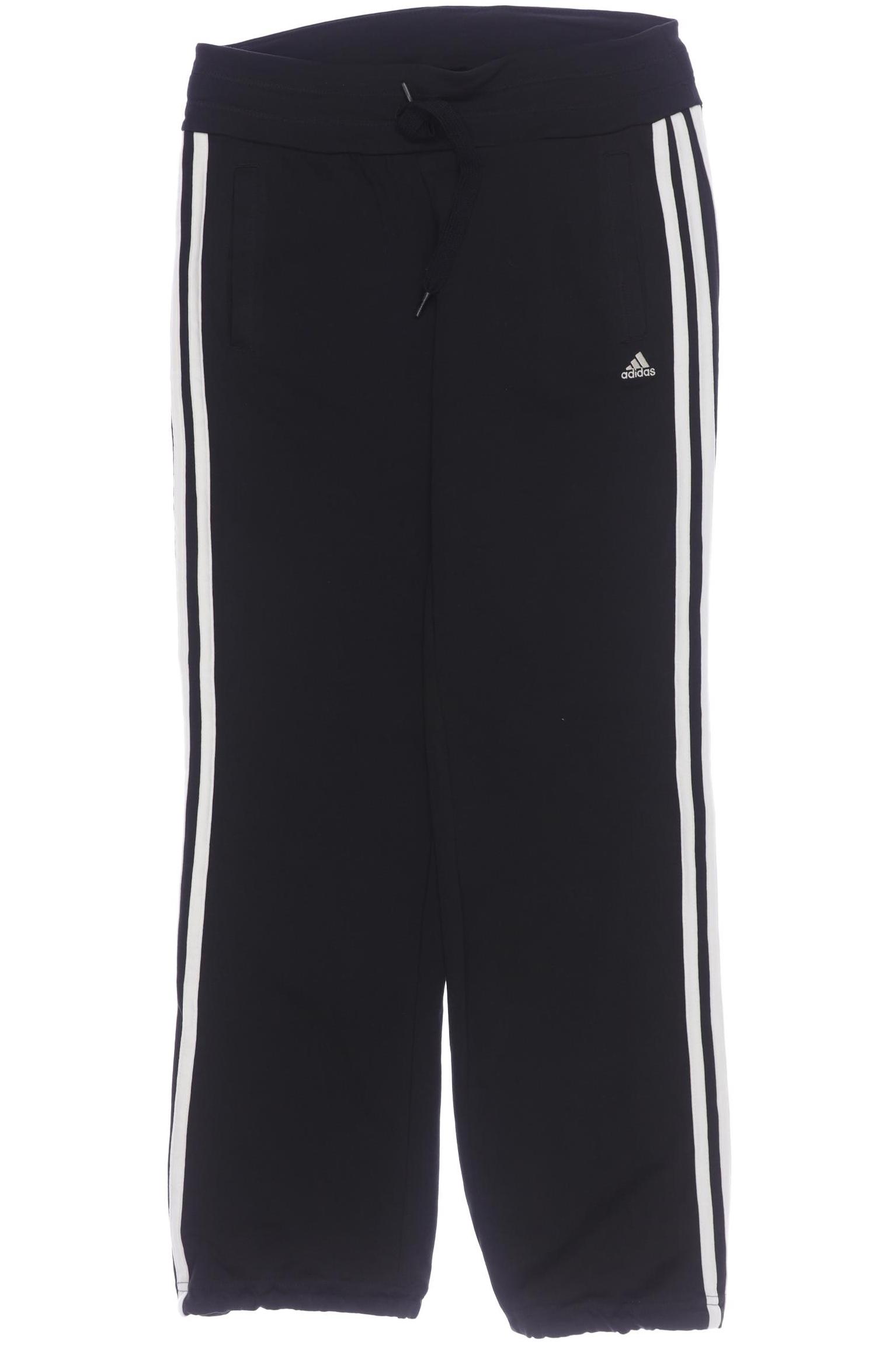 

adidas Damen Stoffhose, schwarz, Gr. 0