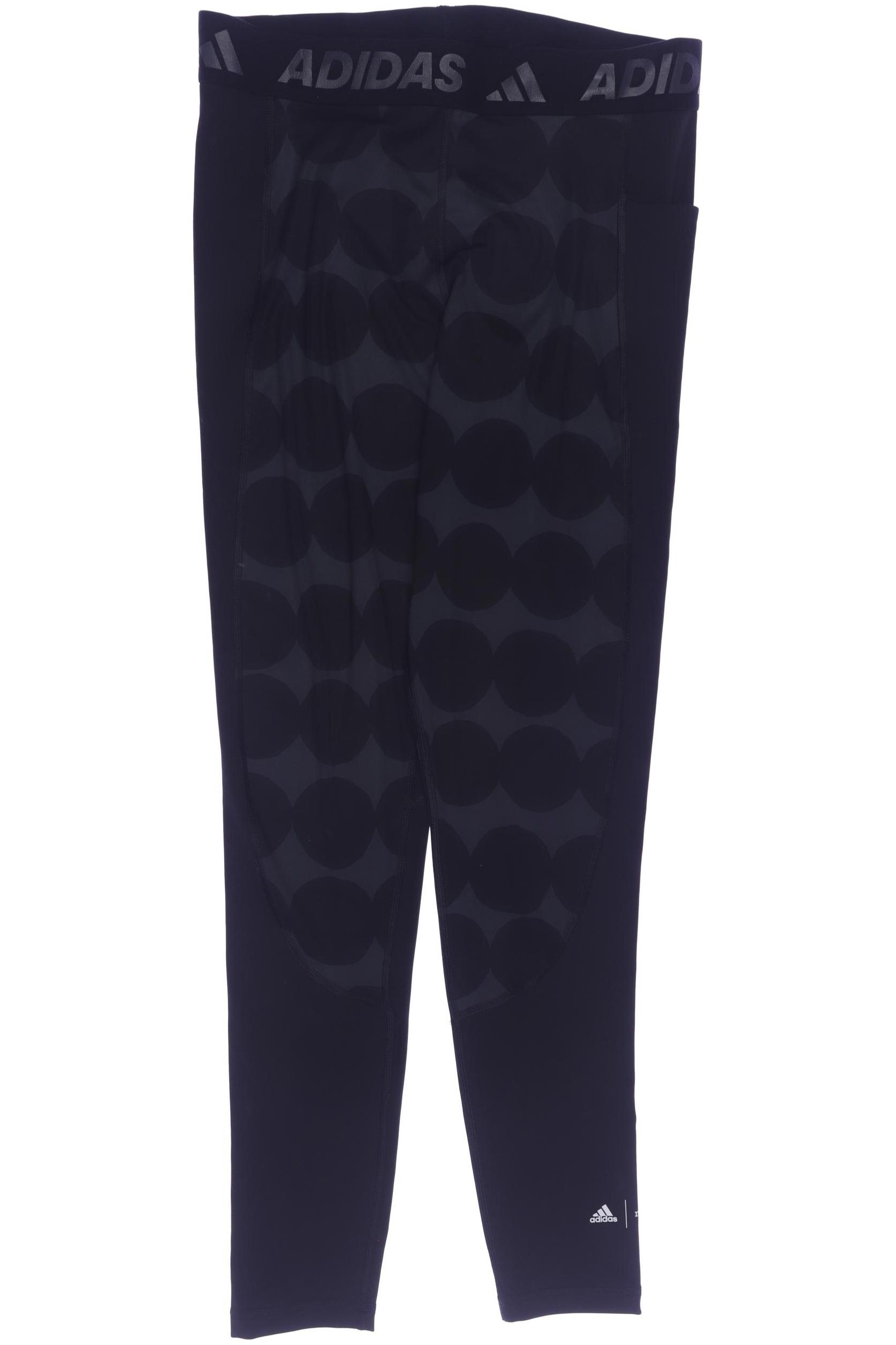 

adidas Damen Stoffhose, schwarz, Gr. 0