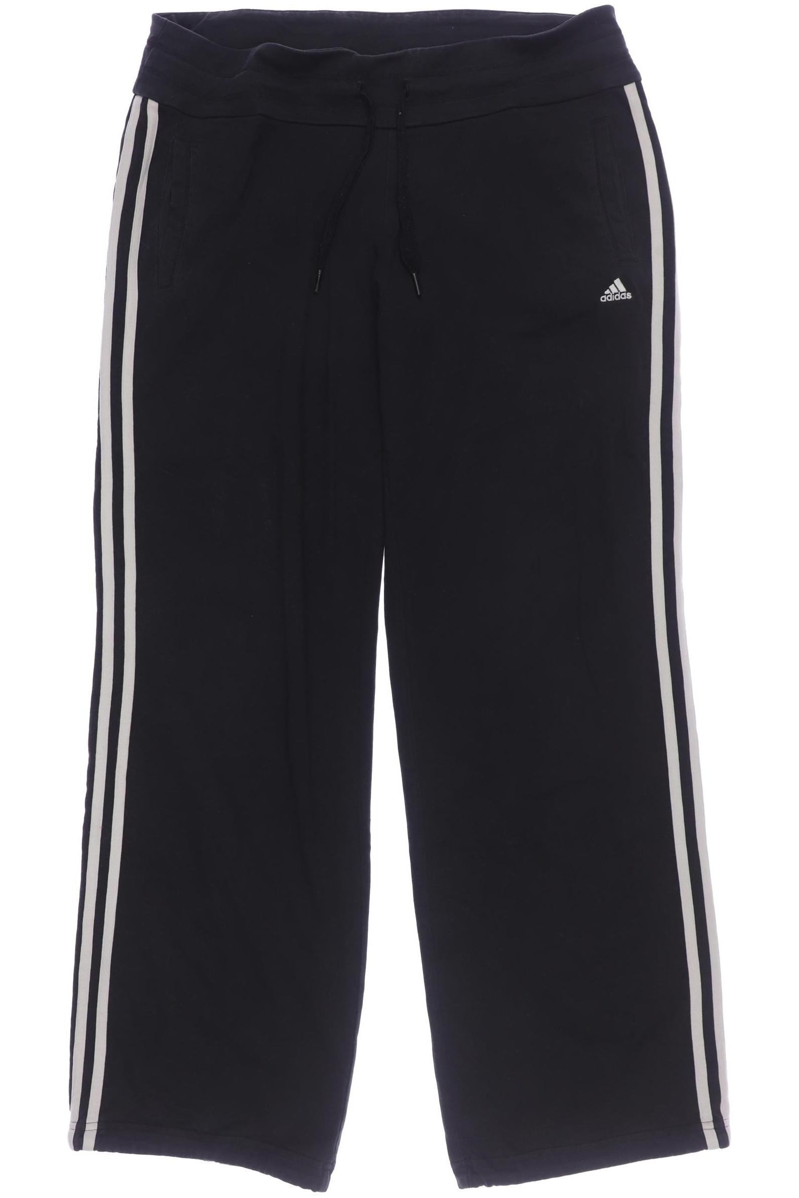 

adidas Damen Stoffhose, schwarz, Gr. 0