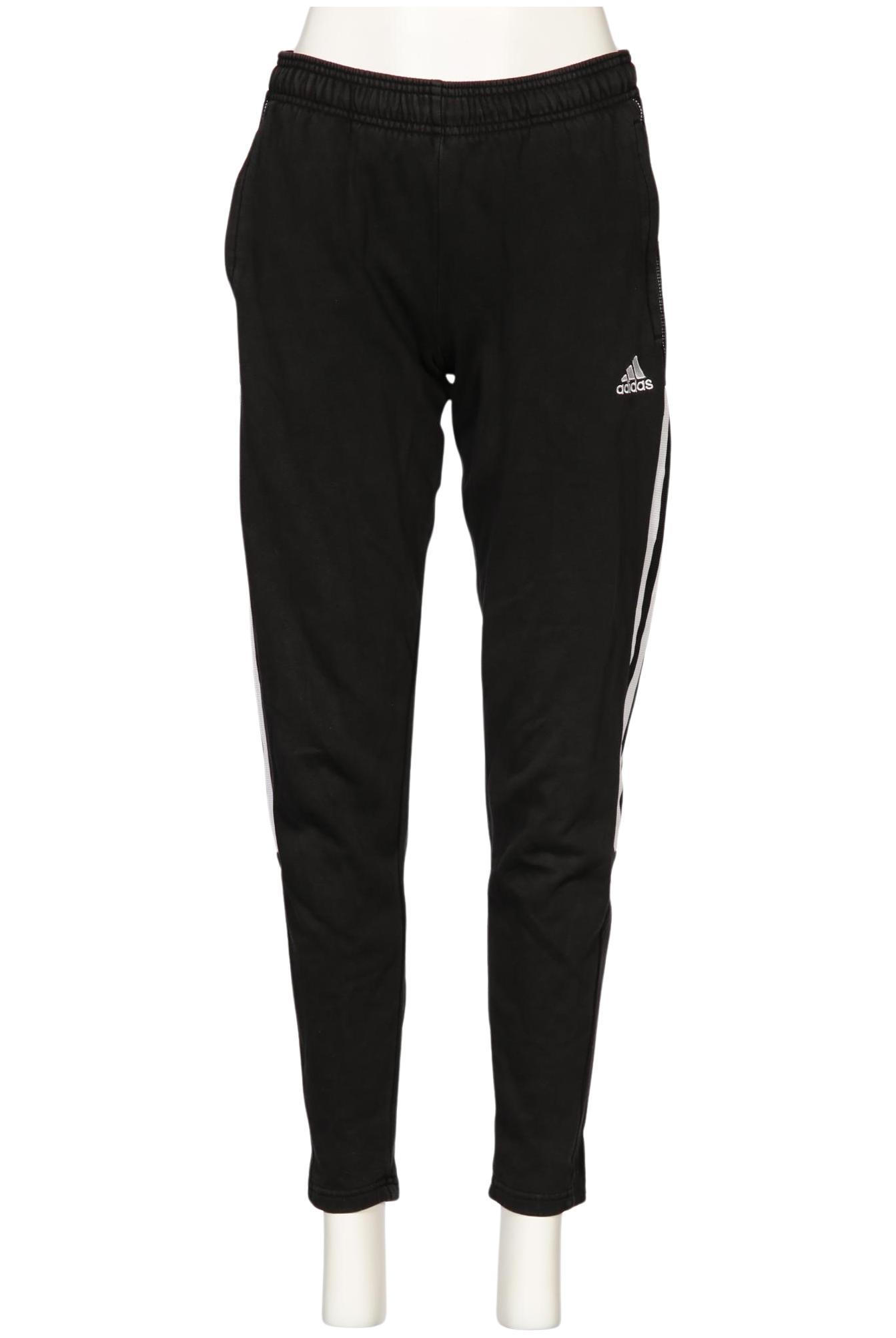 

adidas Damen Stoffhose, schwarz, Gr. 0