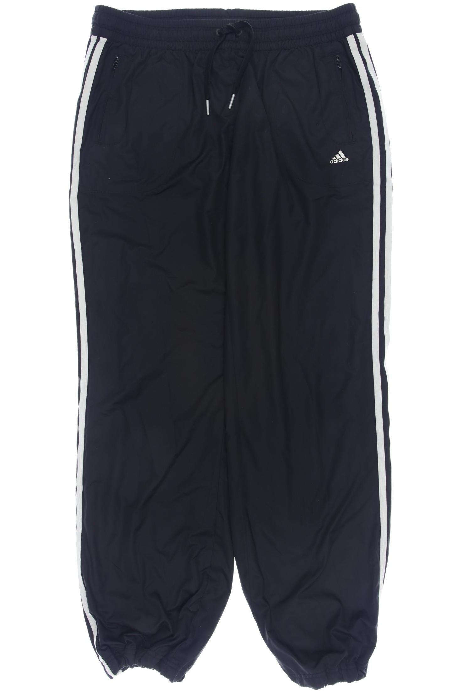 

adidas Damen Stoffhose, schwarz, Gr. 42