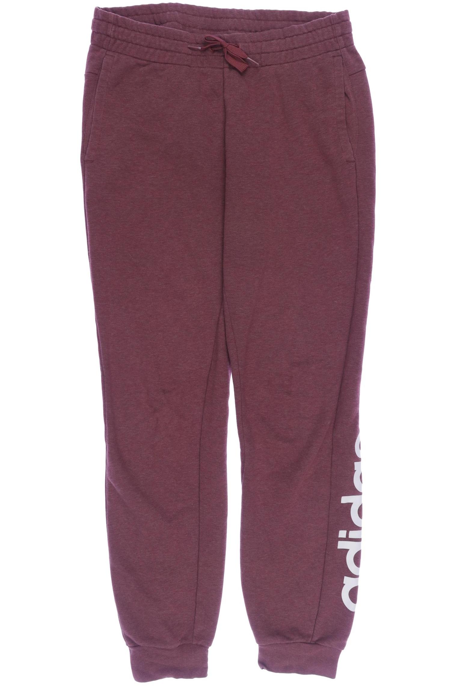 

adidas Damen Stoffhose, rot, Gr. 0