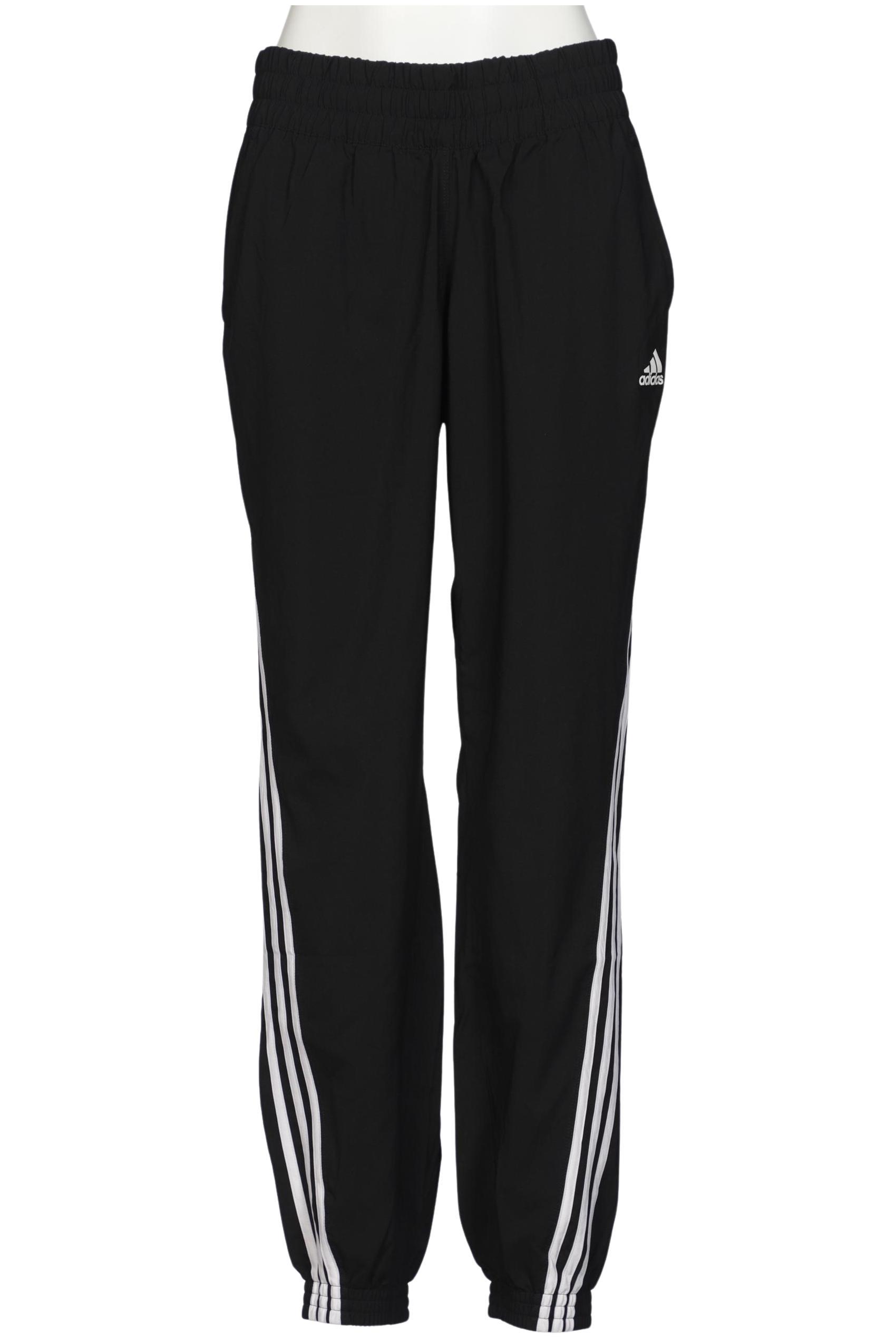 

adidas Damen Stoffhose, schwarz, Gr. 0