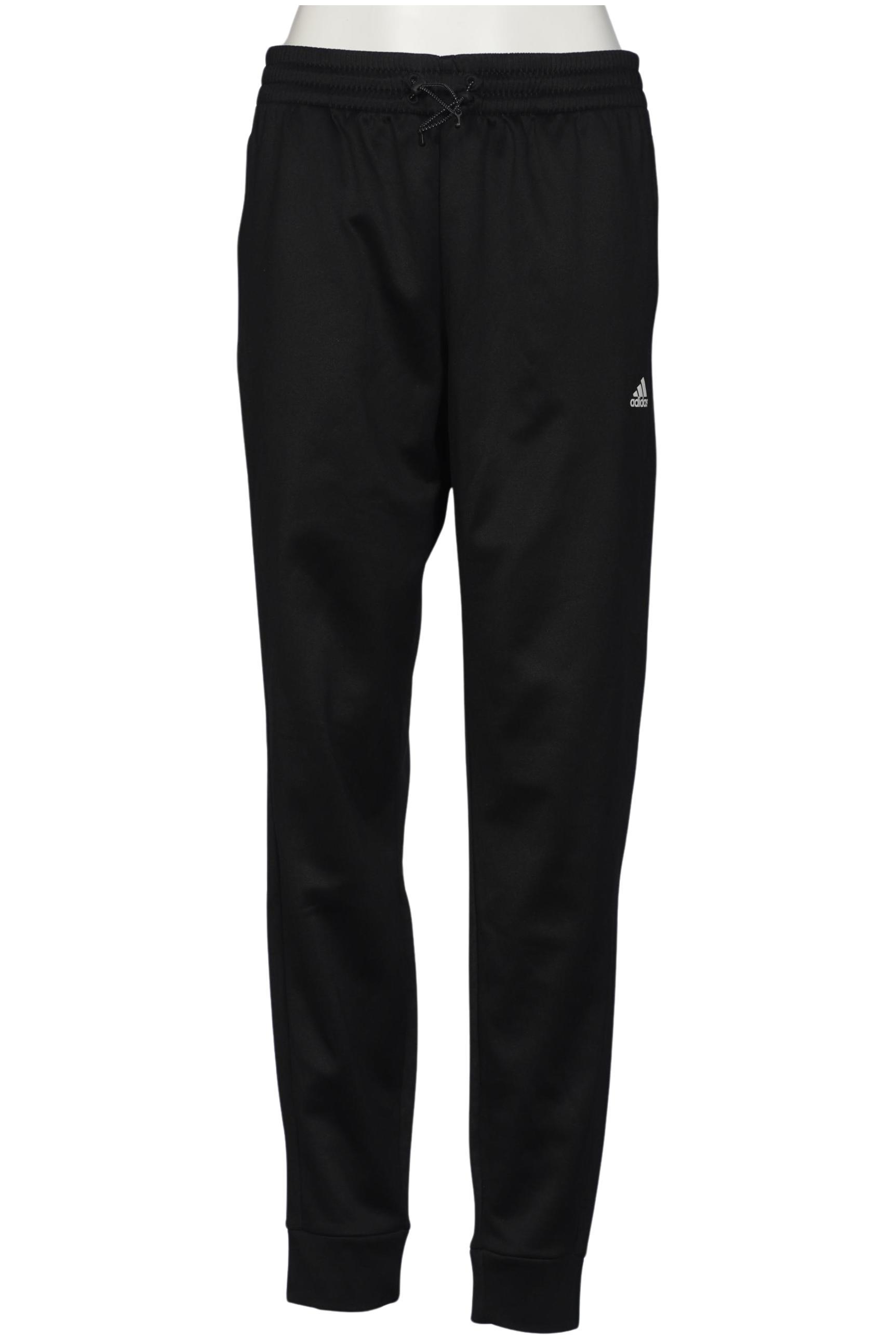 

adidas Damen Stoffhose, schwarz, Gr. 0