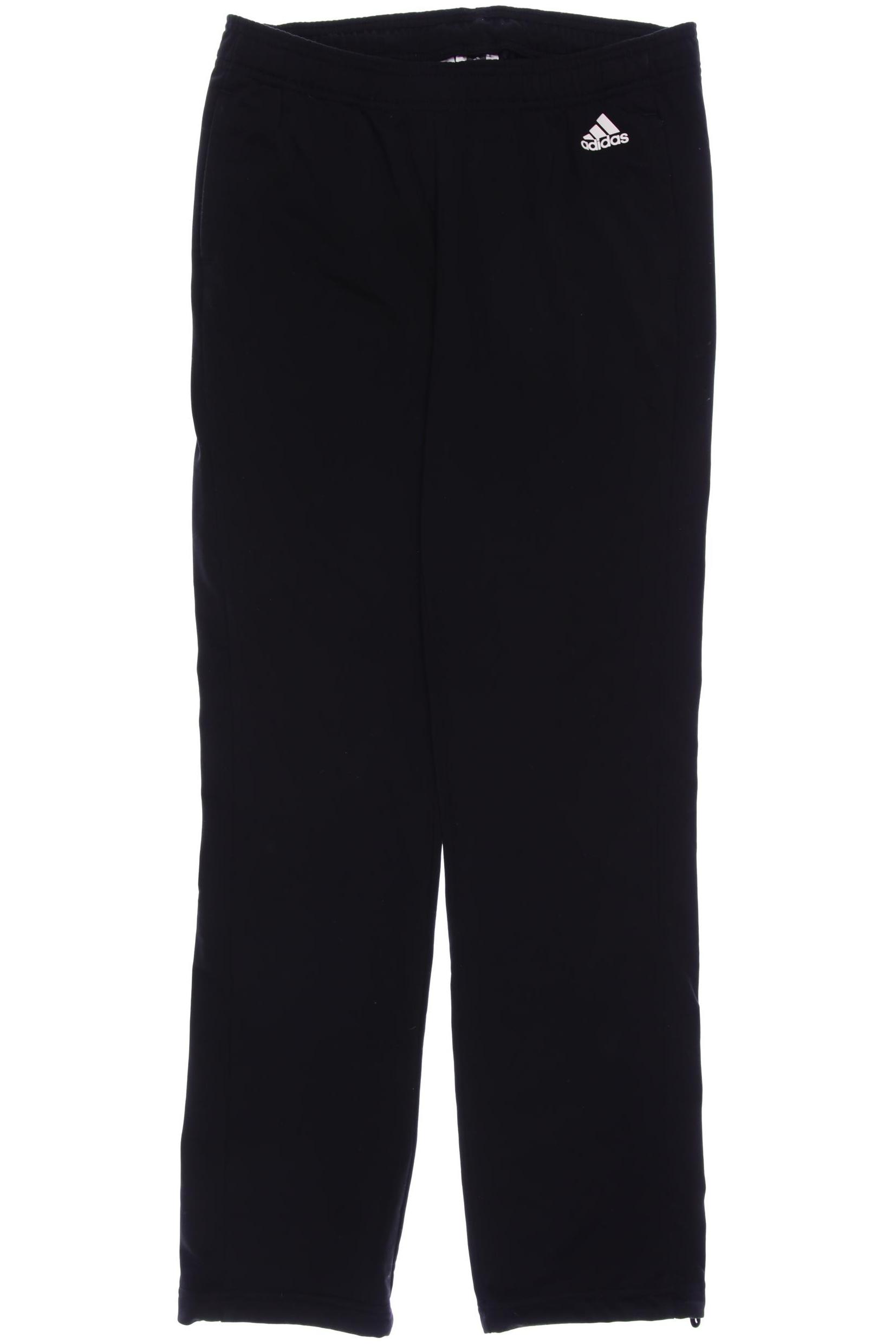 

adidas Damen Stoffhose, schwarz, Gr. 38