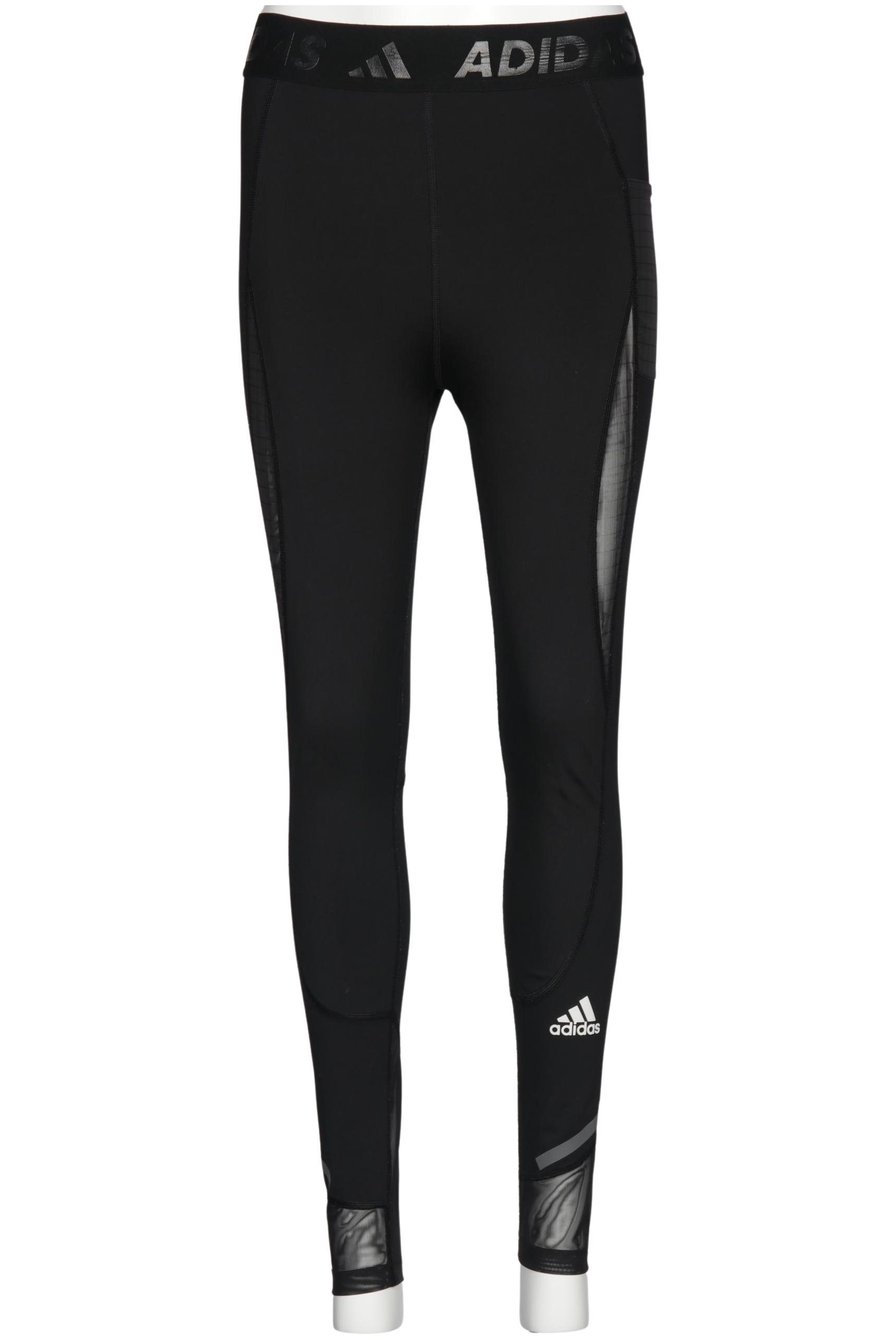 

adidas Damen Stoffhose, schwarz, Gr. 0