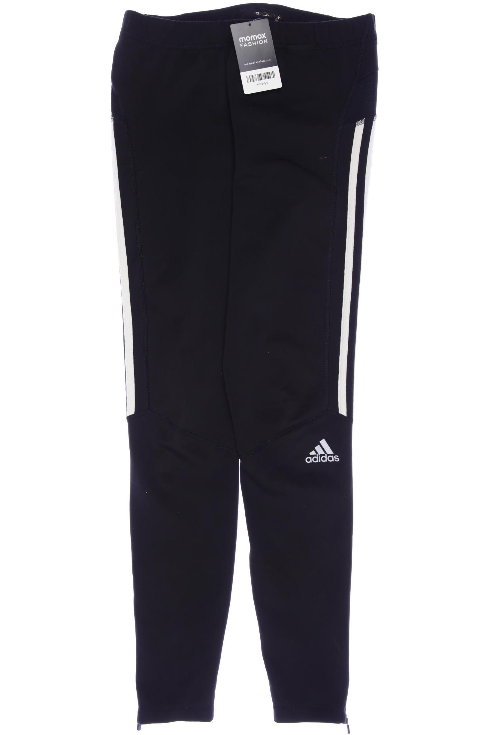 

adidas Damen Stoffhose, schwarz, Gr. 0