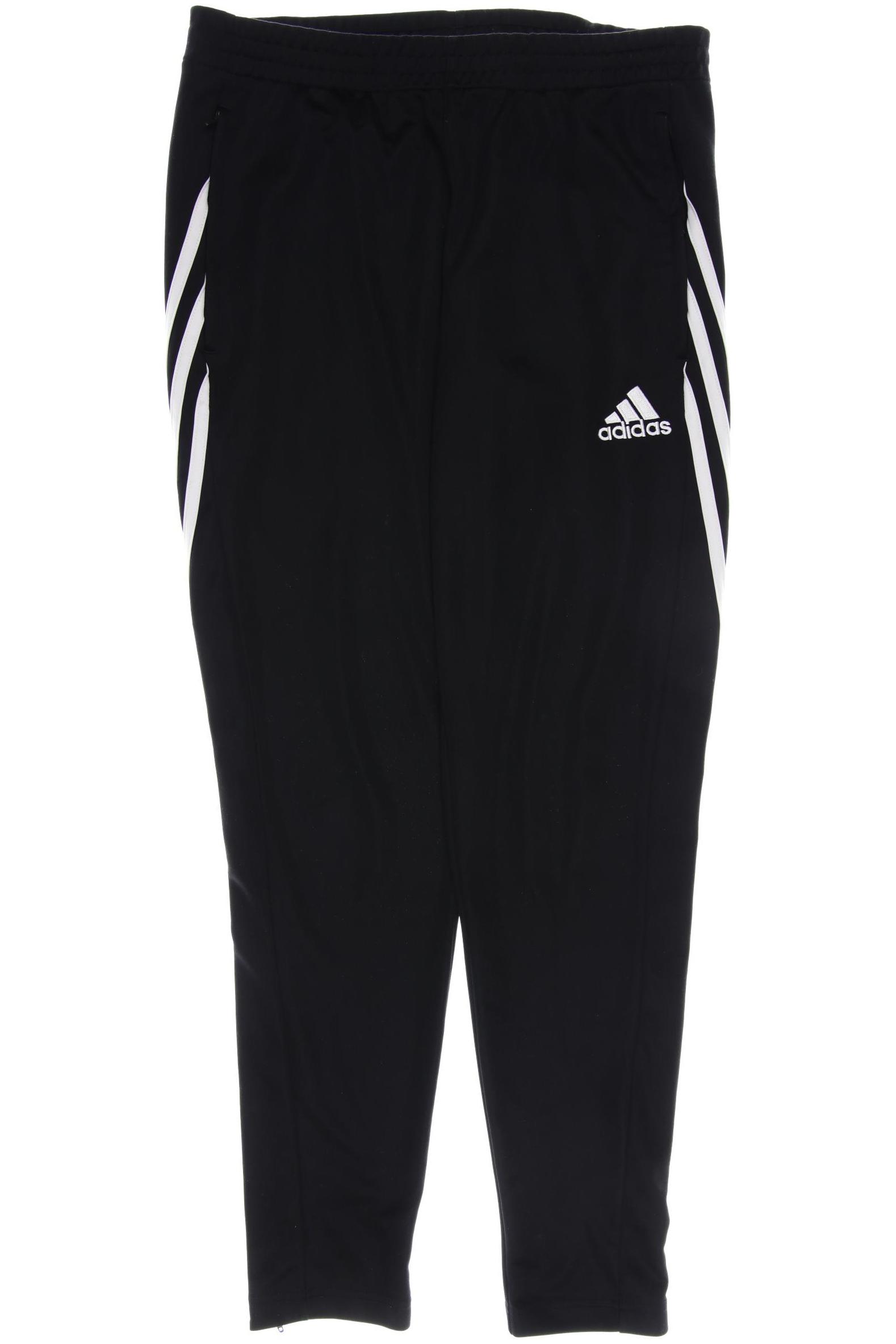 

adidas Damen Stoffhose, schwarz, Gr. 30