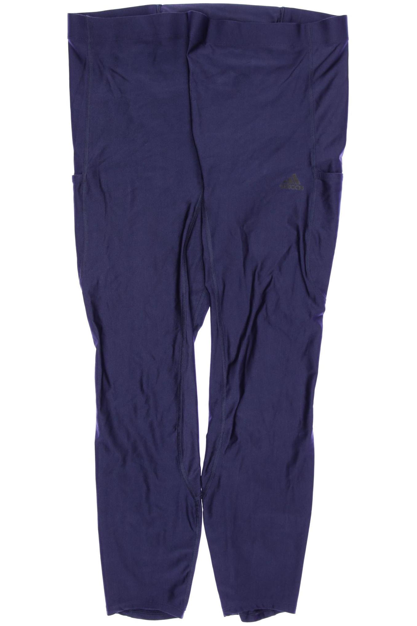 

adidas Damen Stoffhose, blau, Gr. 0