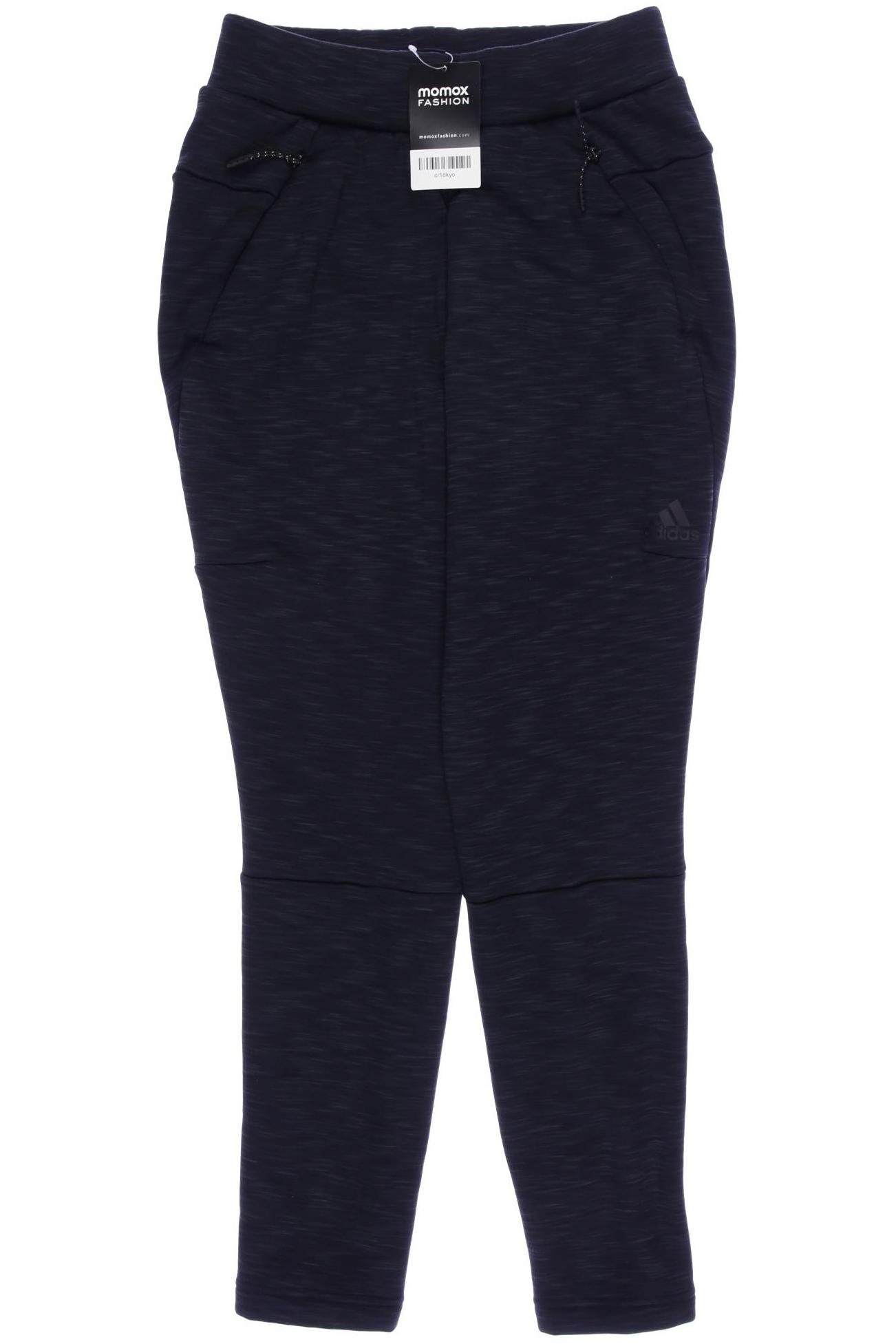 

adidas Damen Stoffhose, schwarz, Gr. 0