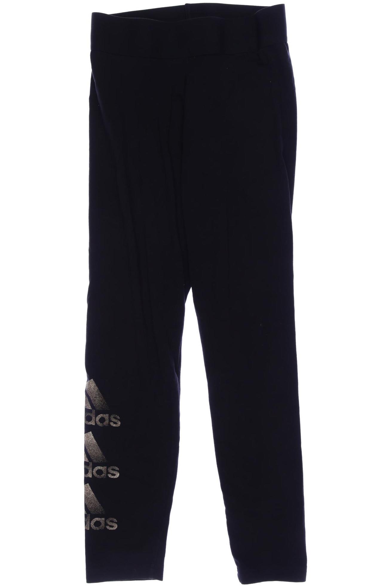 

adidas Damen Stoffhose, schwarz, Gr. 0