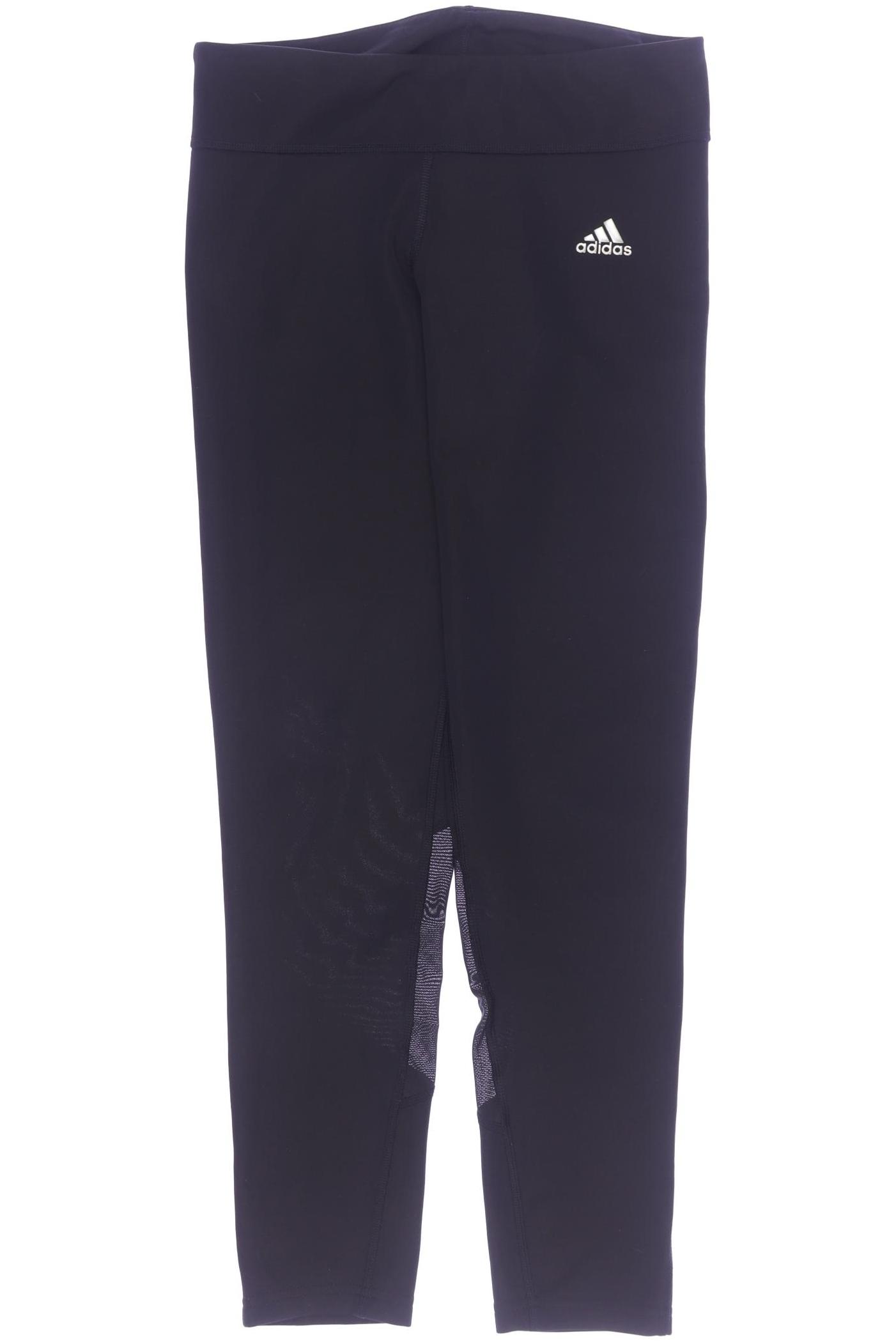 

adidas Damen Stoffhose, schwarz, Gr. 0