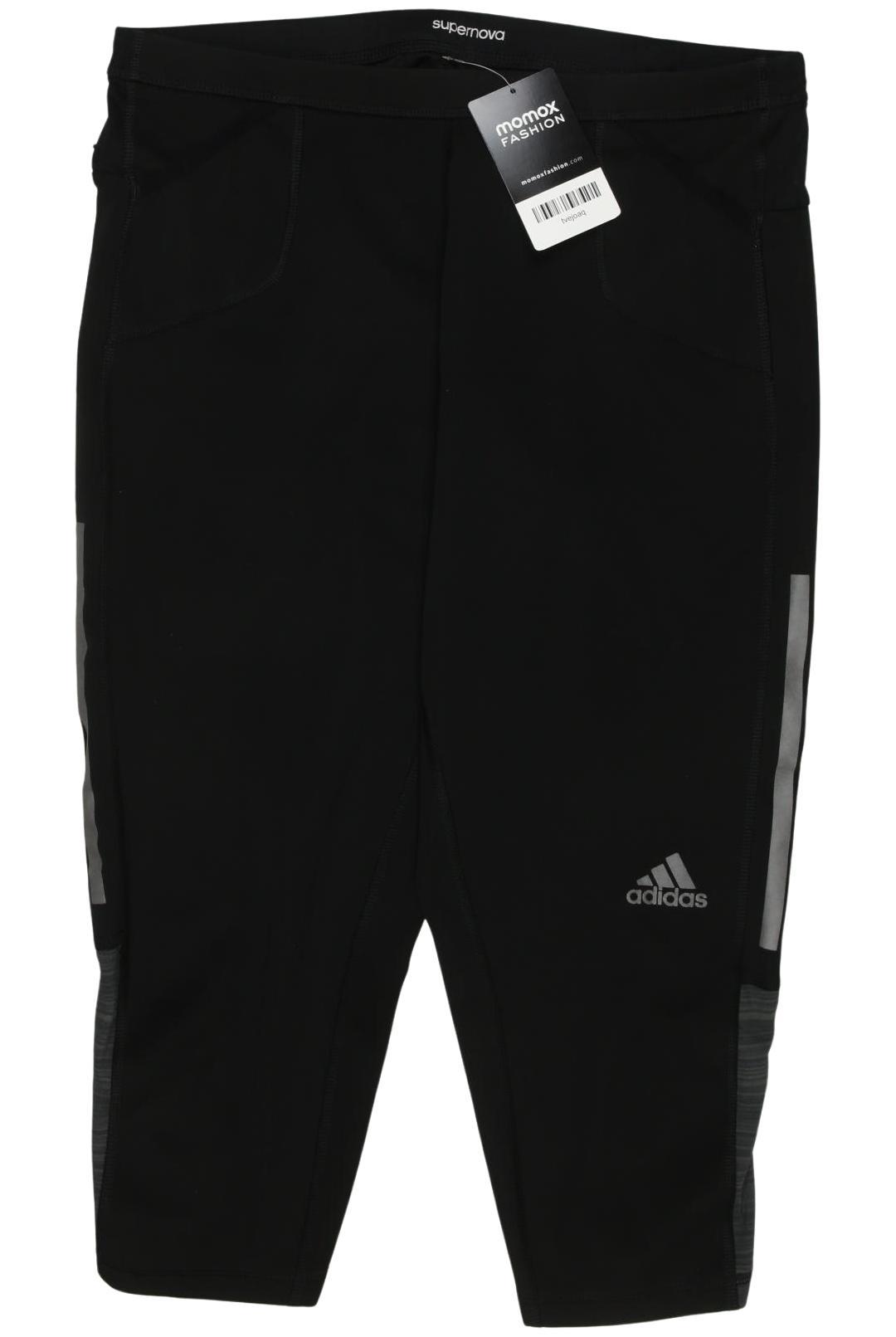 

adidas Damen Stoffhose, schwarz, Gr. 0