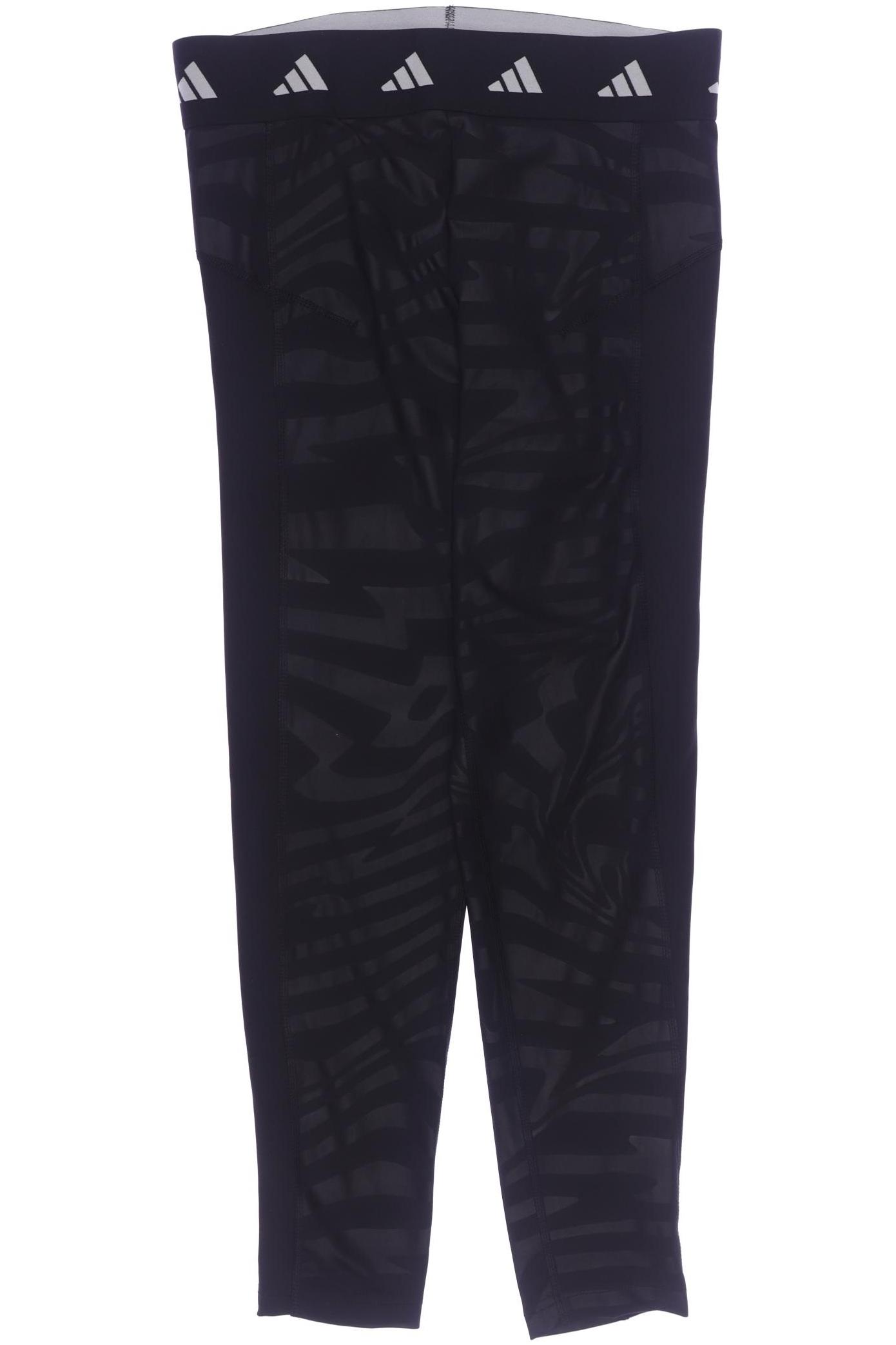 

adidas Damen Stoffhose, schwarz, Gr. 0