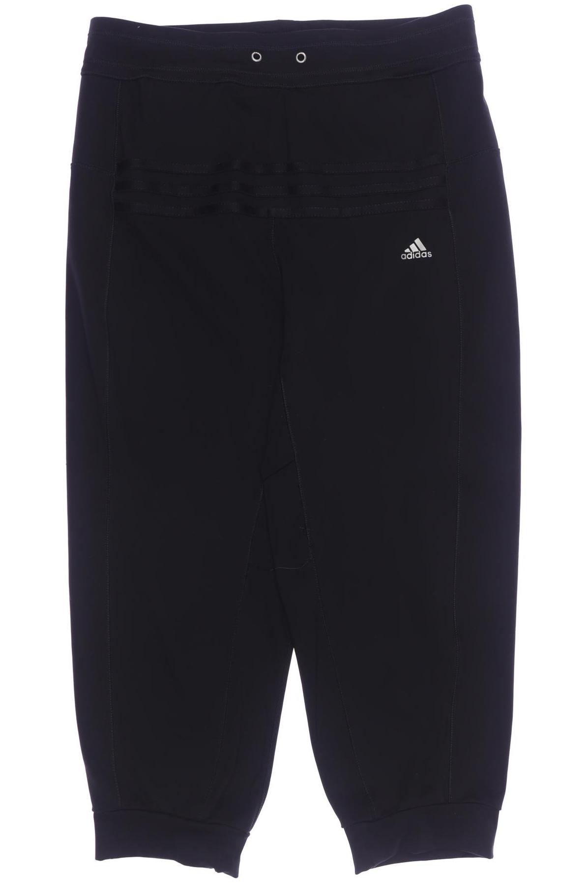 

adidas Damen Stoffhose, schwarz, Gr. 0