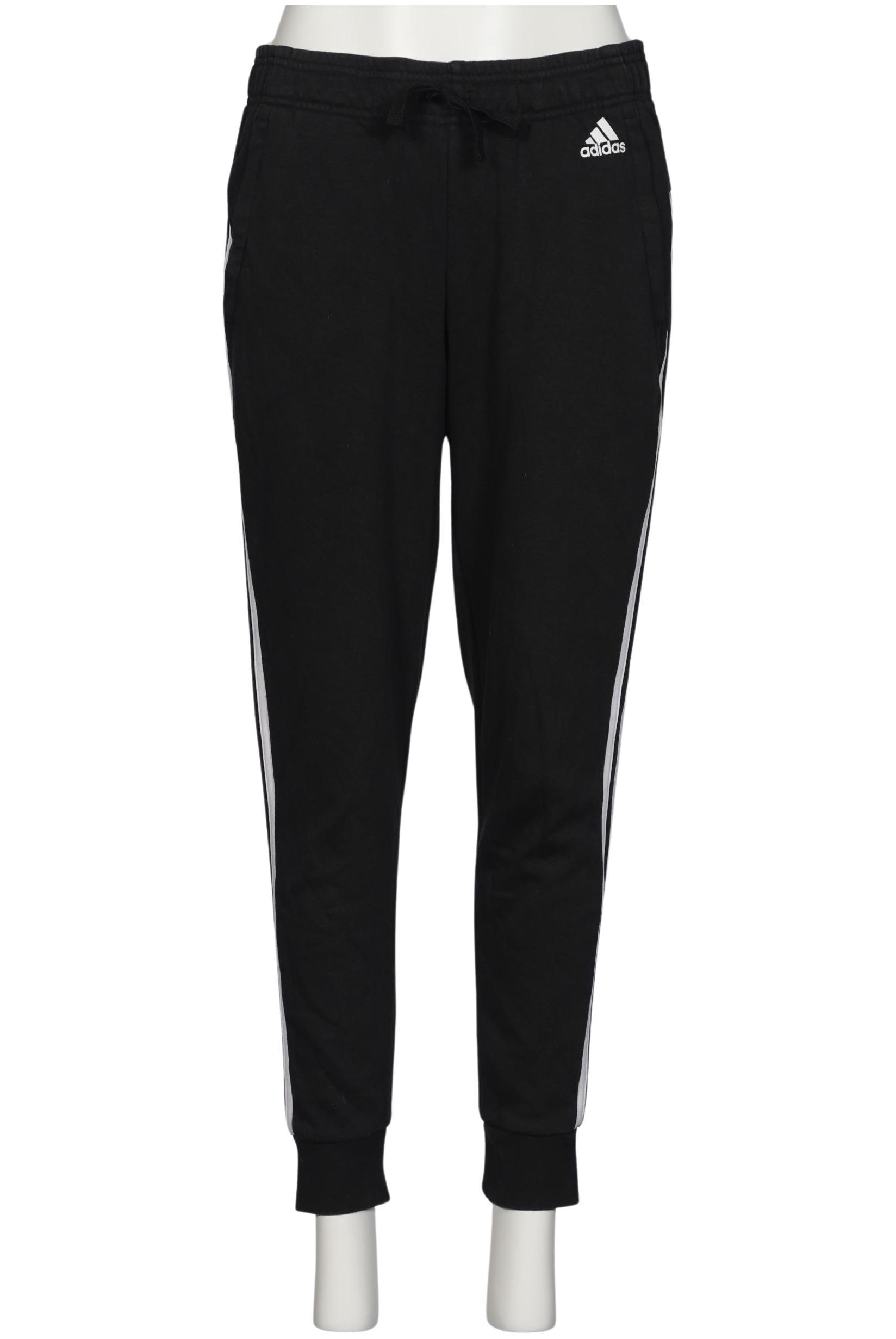 

adidas Damen Stoffhose, schwarz, Gr. 0