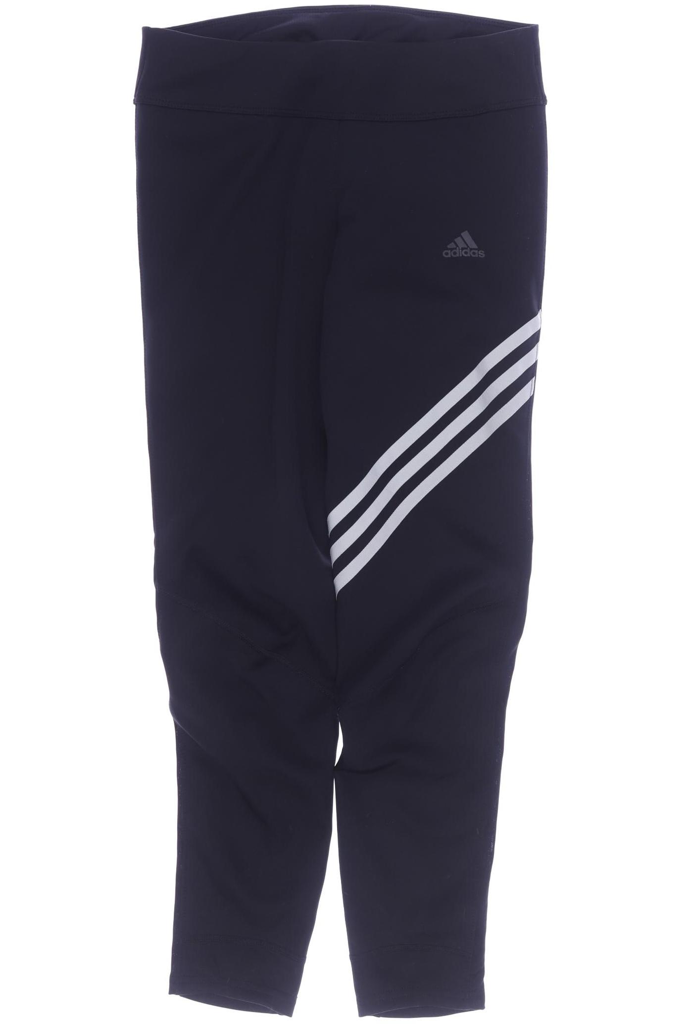 

adidas Damen Stoffhose, schwarz, Gr. 0