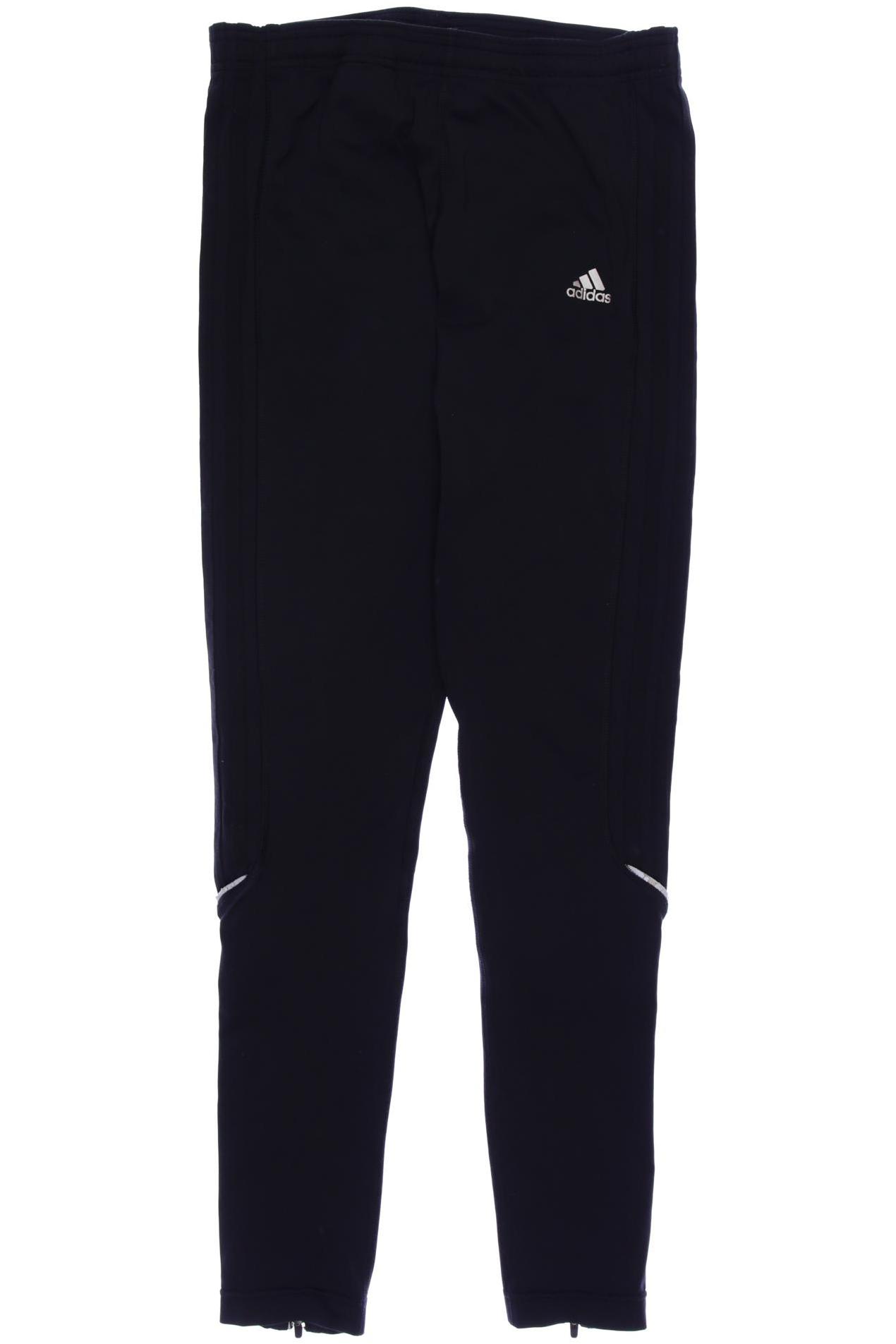 

adidas Damen Stoffhose, schwarz, Gr. 42