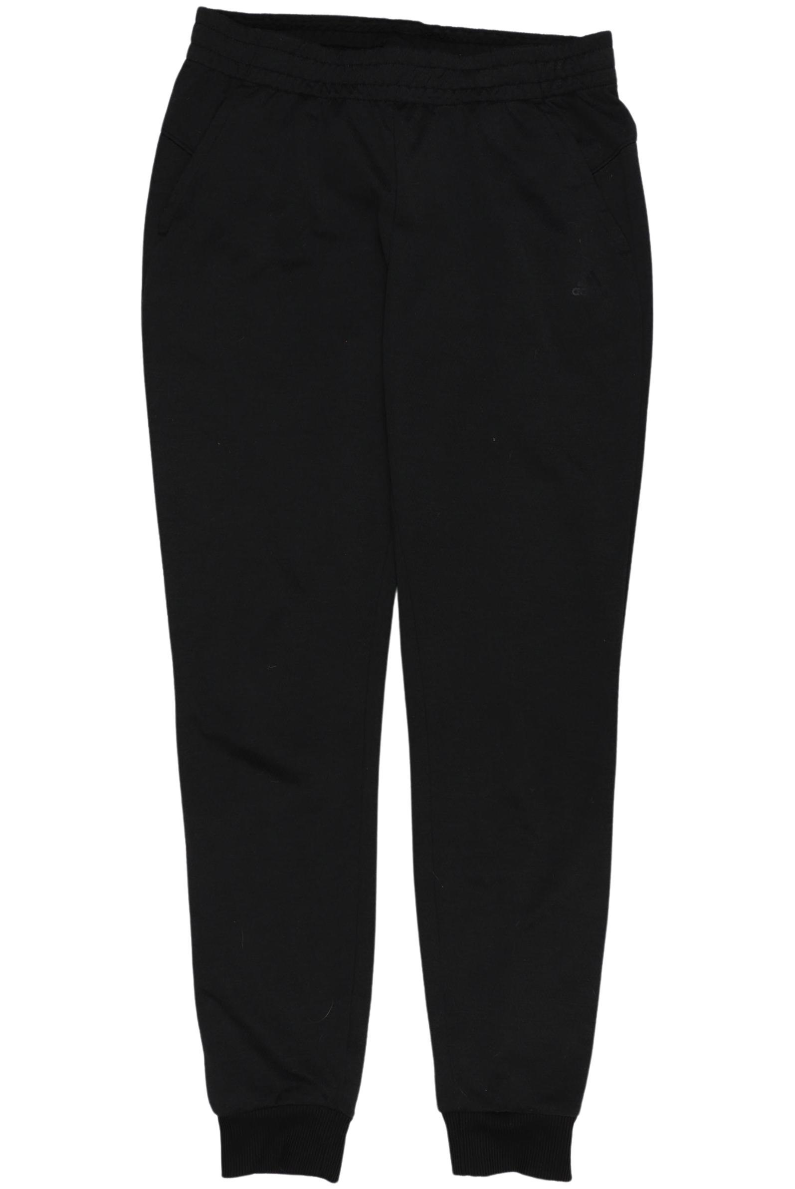 

adidas Damen Stoffhose, schwarz, Gr. 0