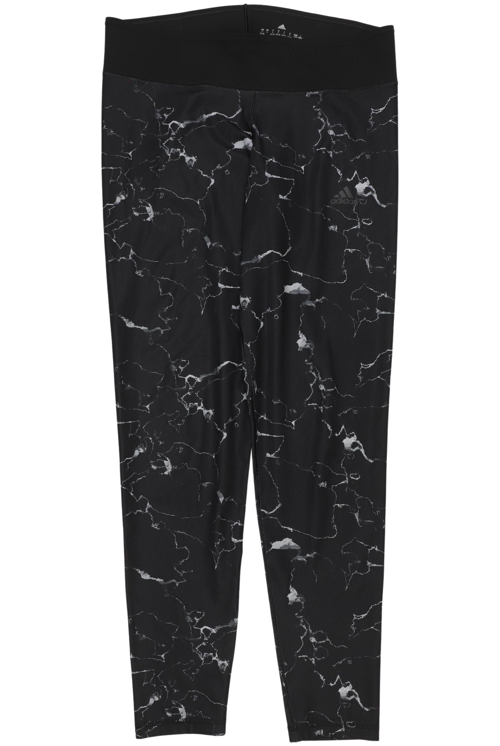 

adidas Damen Stoffhose, schwarz, Gr. 0