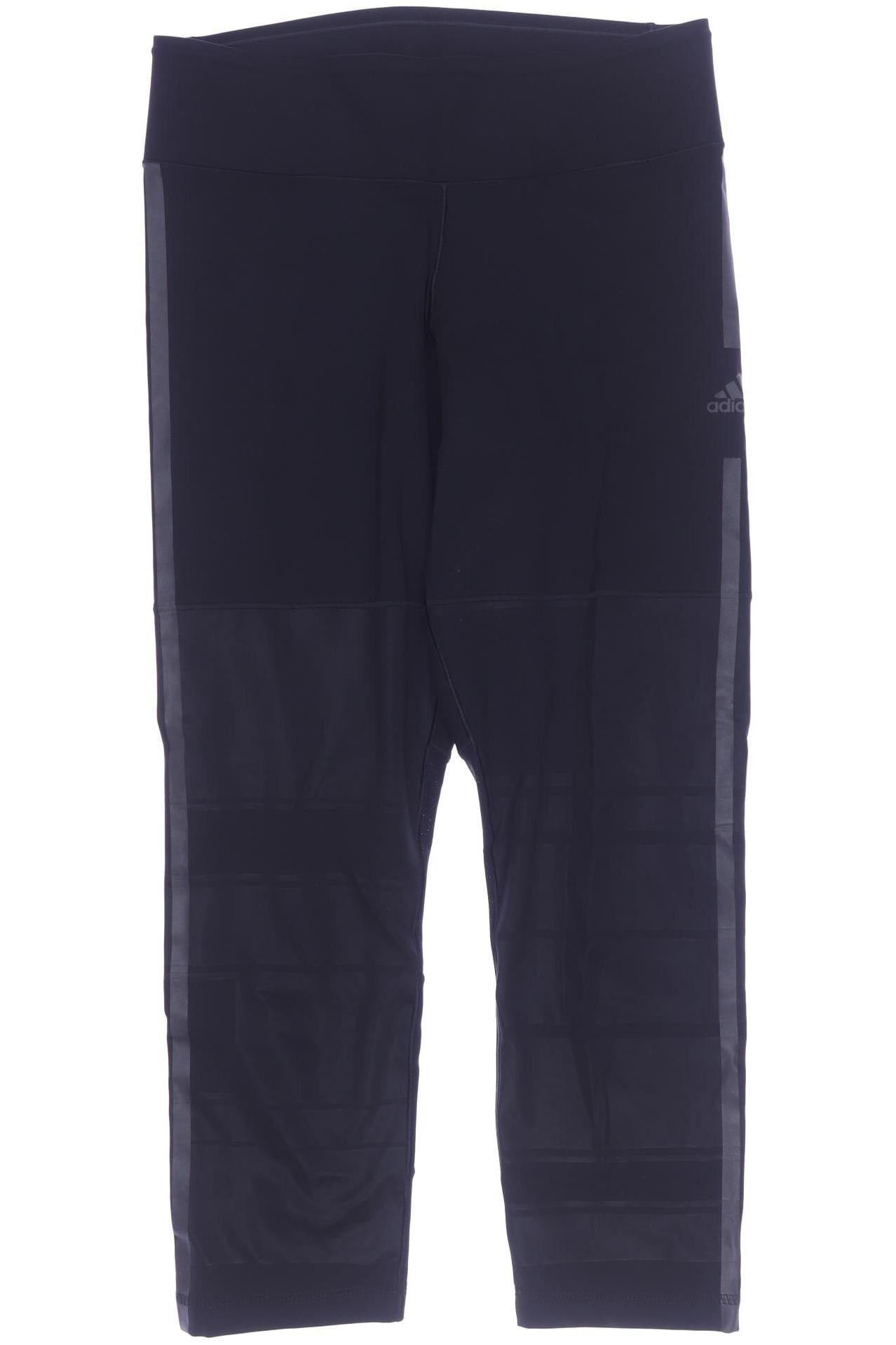 

adidas Damen Stoffhose, schwarz, Gr. 0