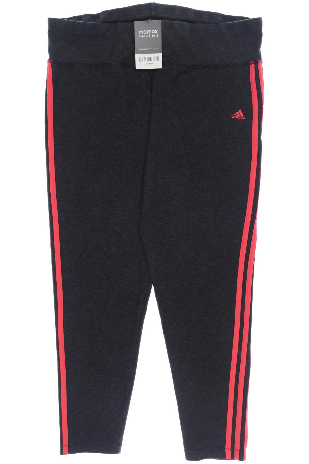 

adidas Damen Stoffhose, grau, Gr. 0