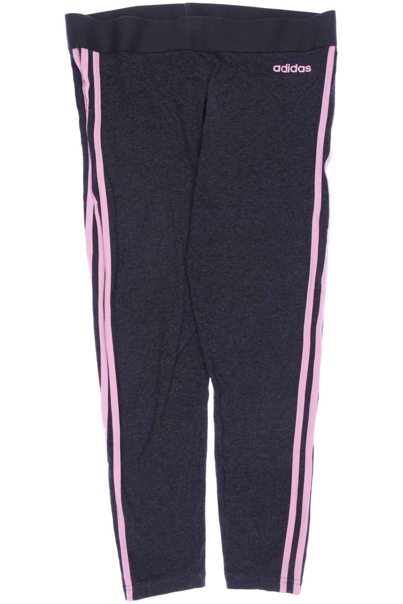 

adidas Damen Stoffhose, grau, Gr. 0