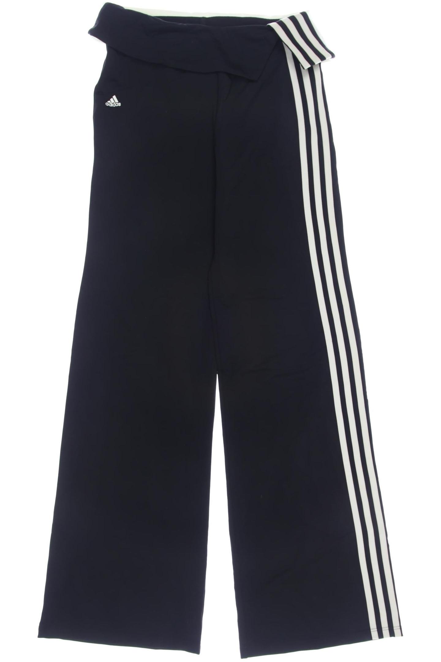 

adidas Damen Stoffhose, schwarz, Gr. 36