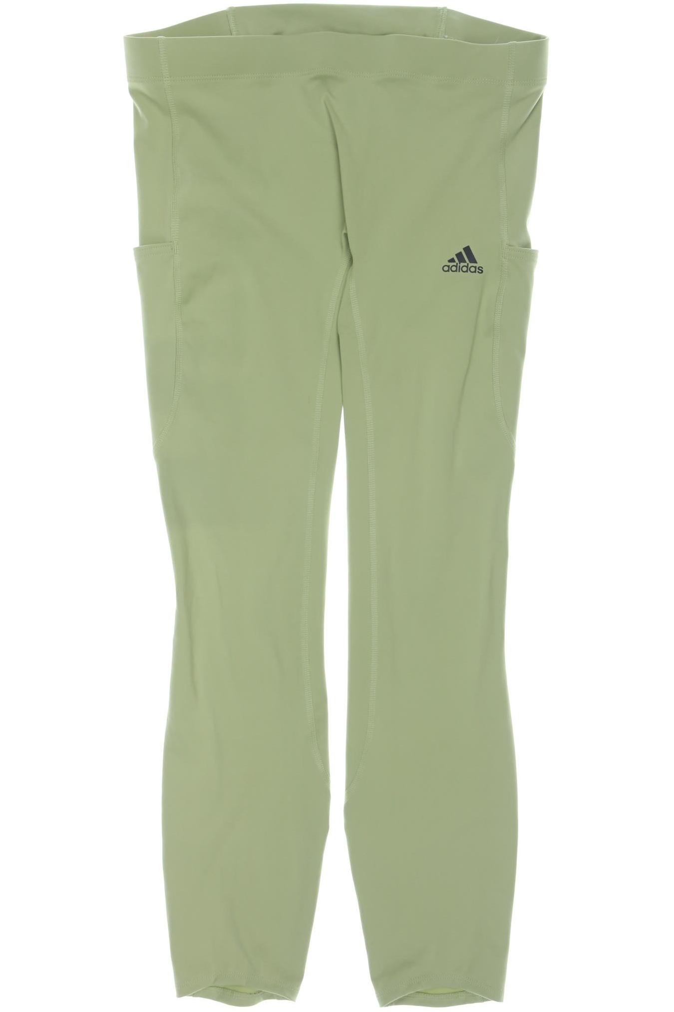 

adidas Damen Stoffhose, grün, Gr. 0