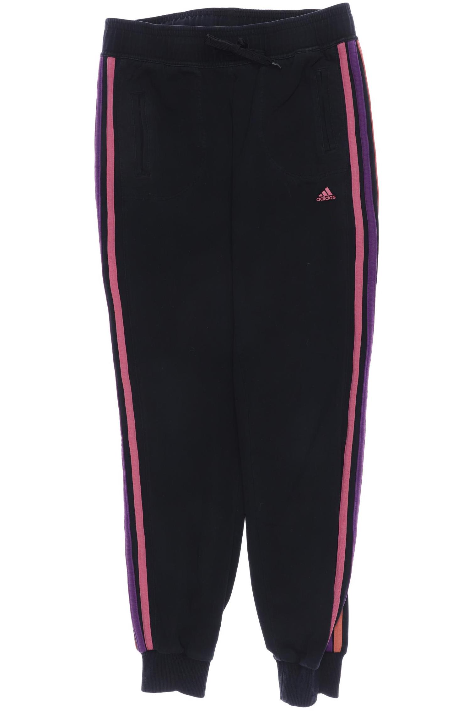 

adidas Damen Stoffhose, schwarz, Gr. 0