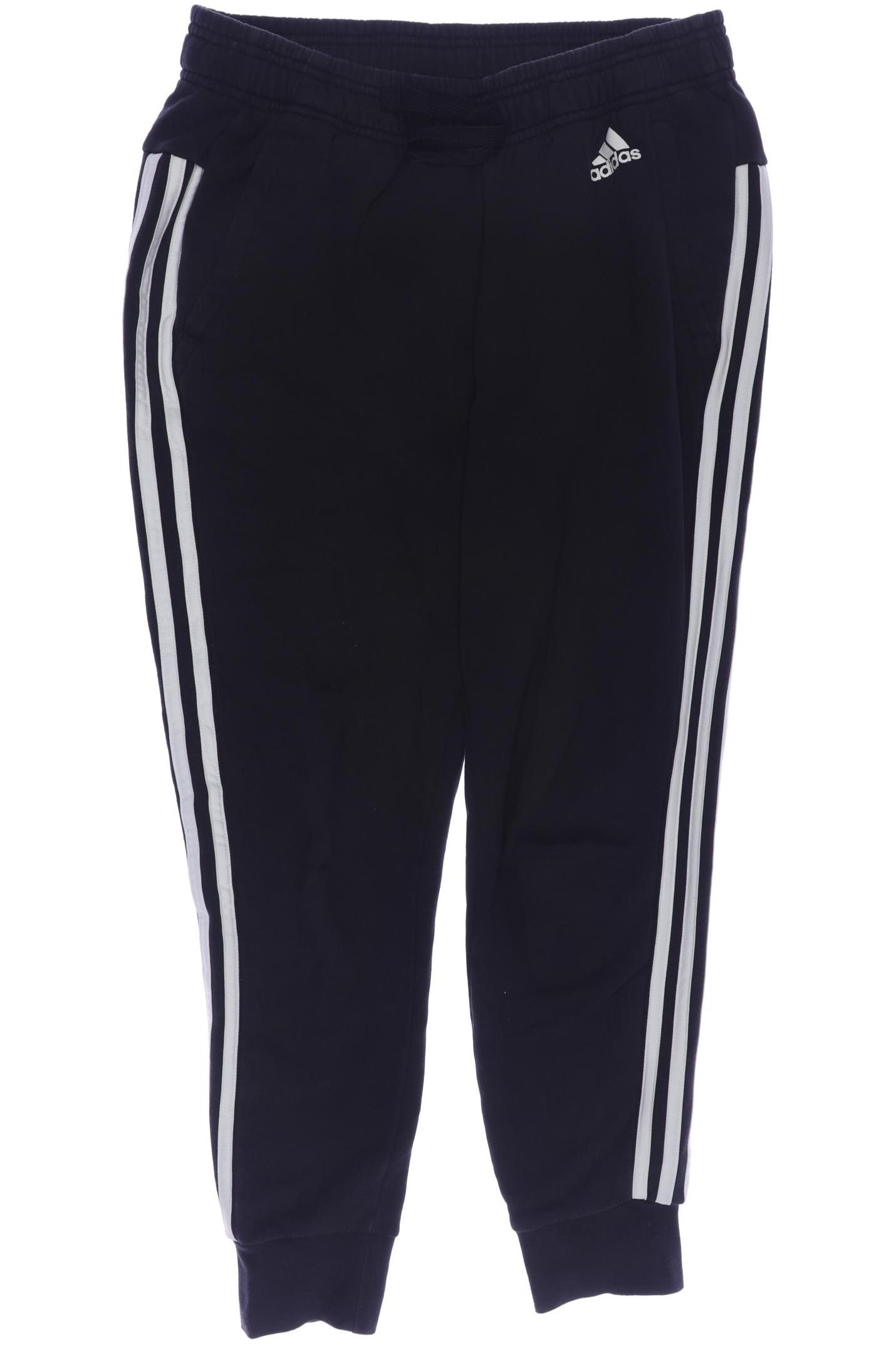 

adidas Damen Stoffhose, schwarz, Gr. 0