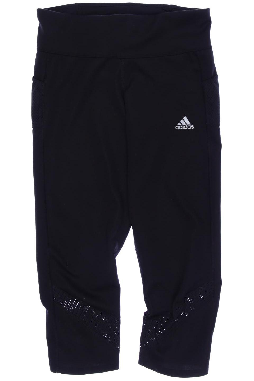 

adidas Damen Stoffhose, schwarz, Gr. 0