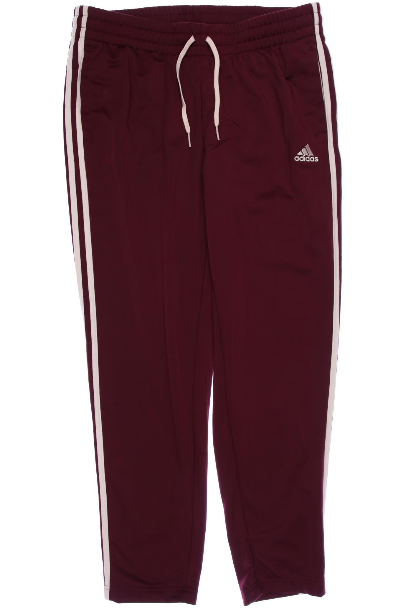 

adidas Damen Stoffhose, bordeaux, Gr. 0